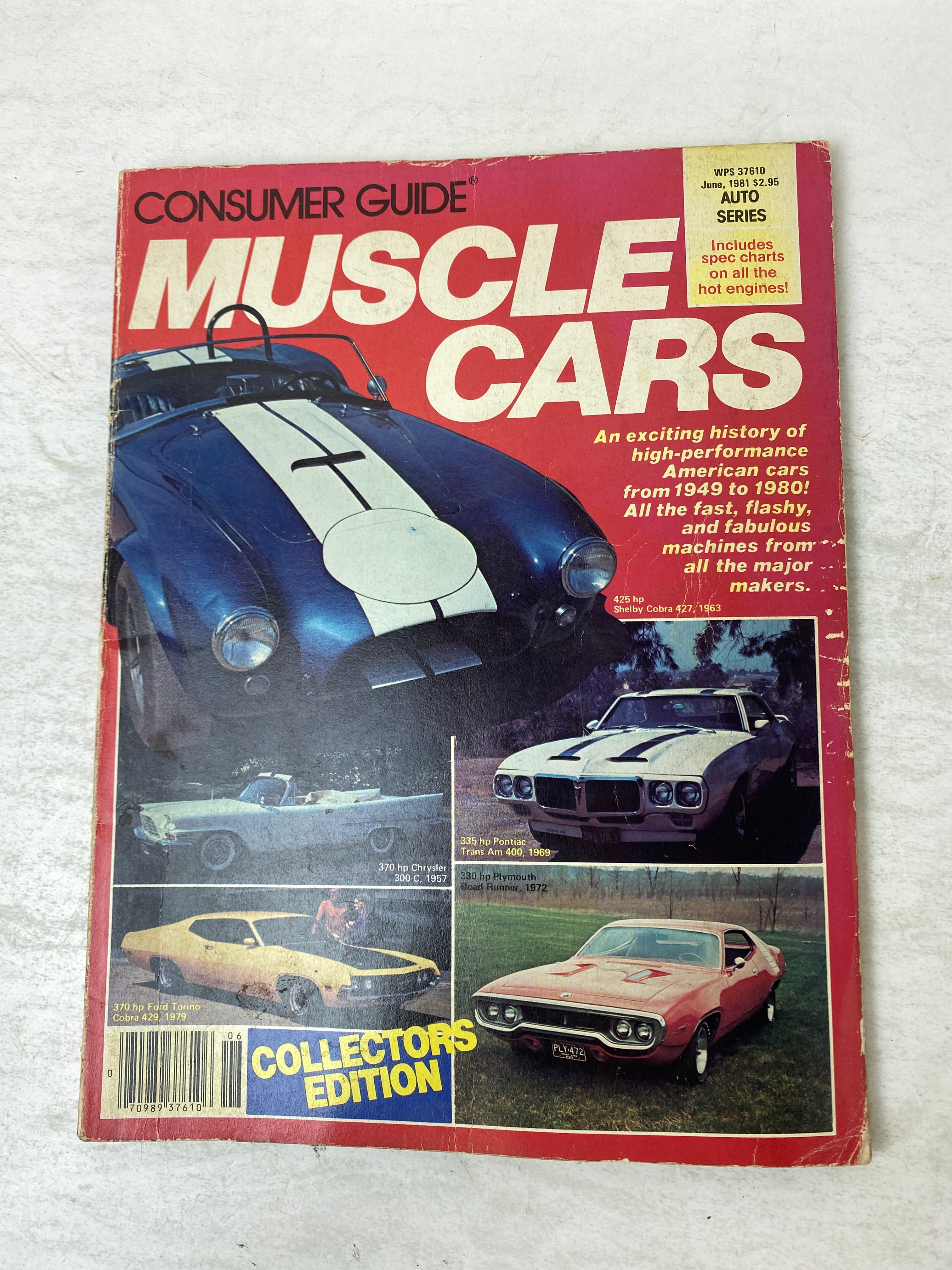 Muscle Cars Magazine Consumer Guide June 1981