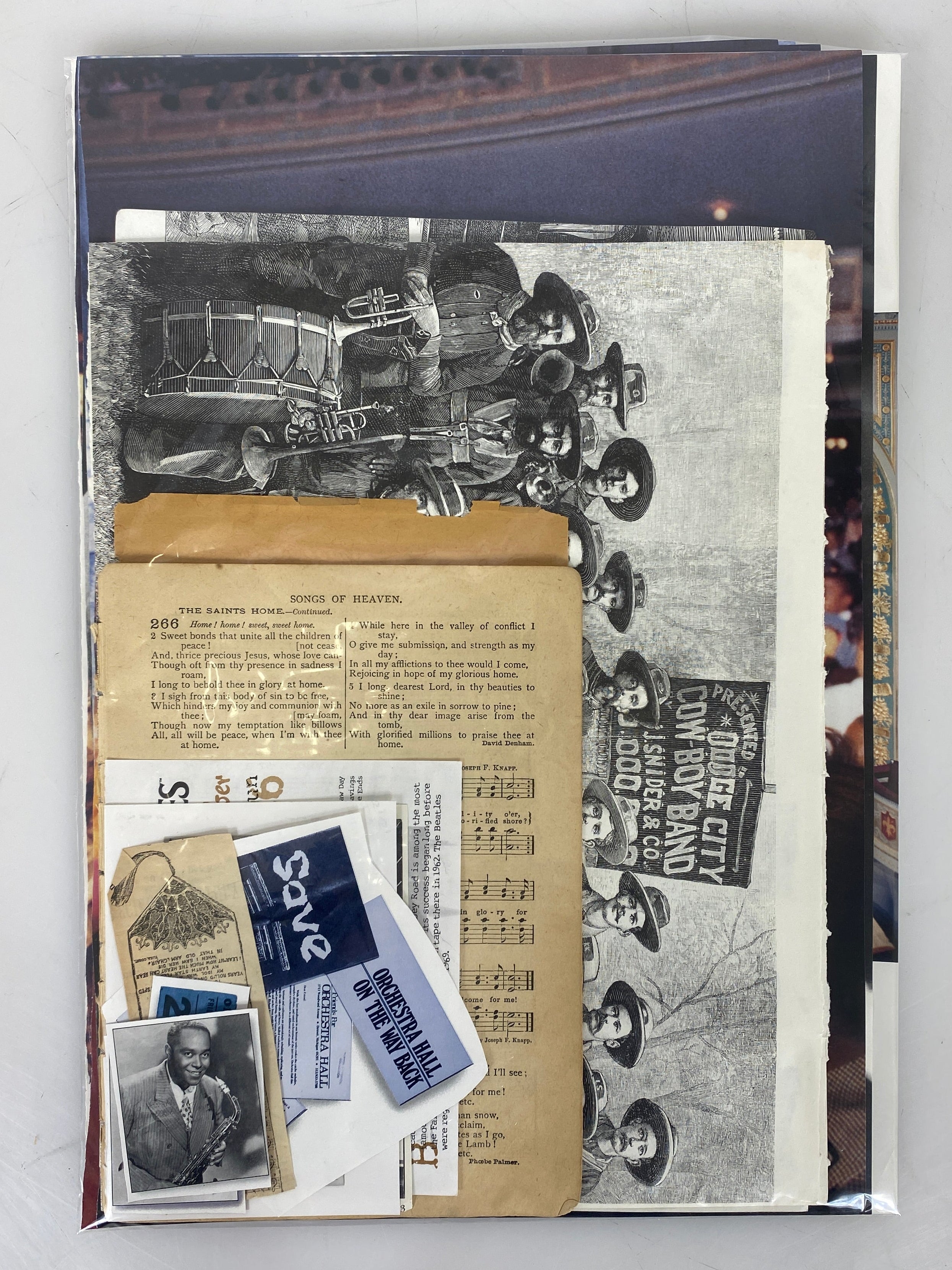 Music Paper Ephemera Pack - 25 pcs
