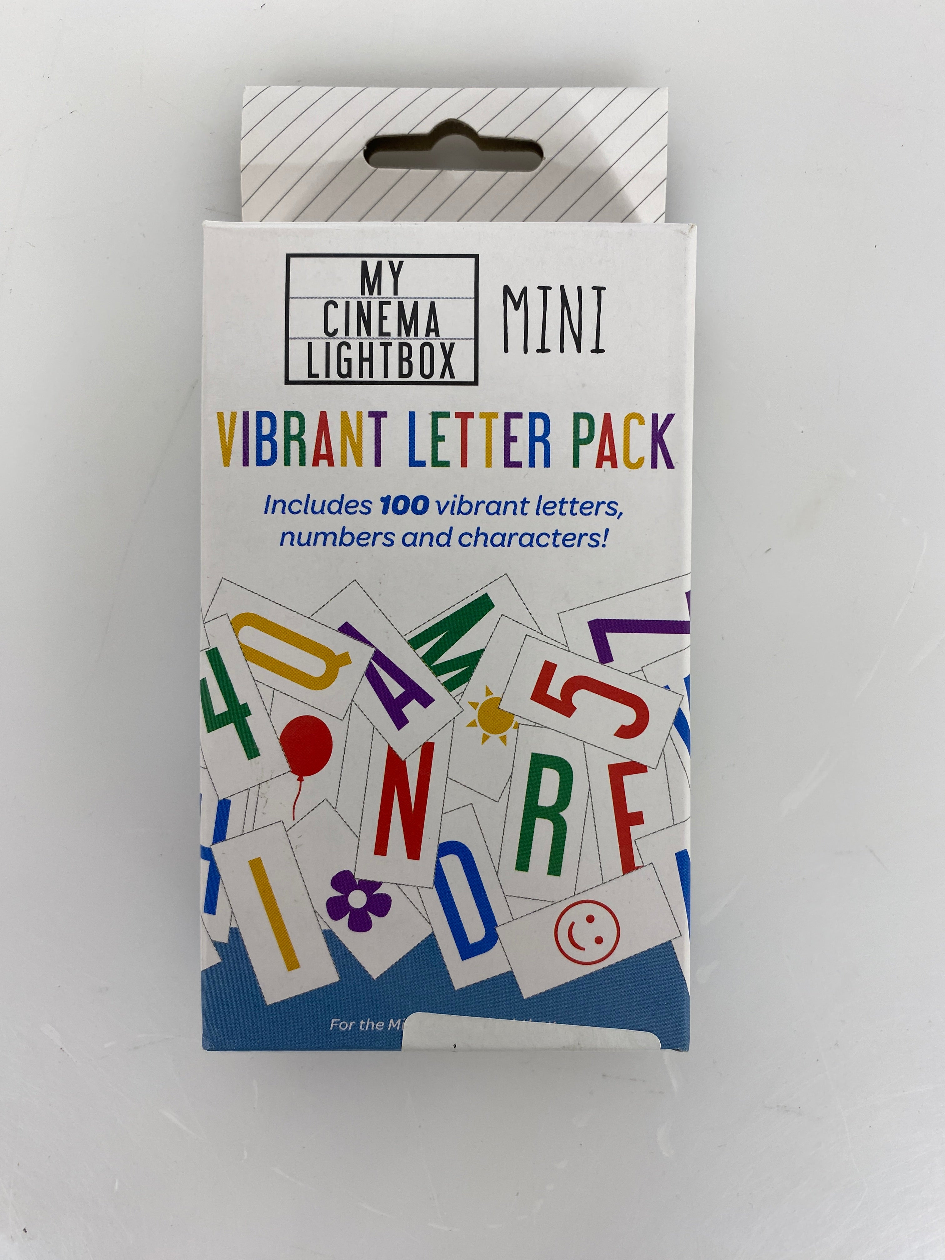 My Cinema Lightbox Mini Vibrant Letter Pack