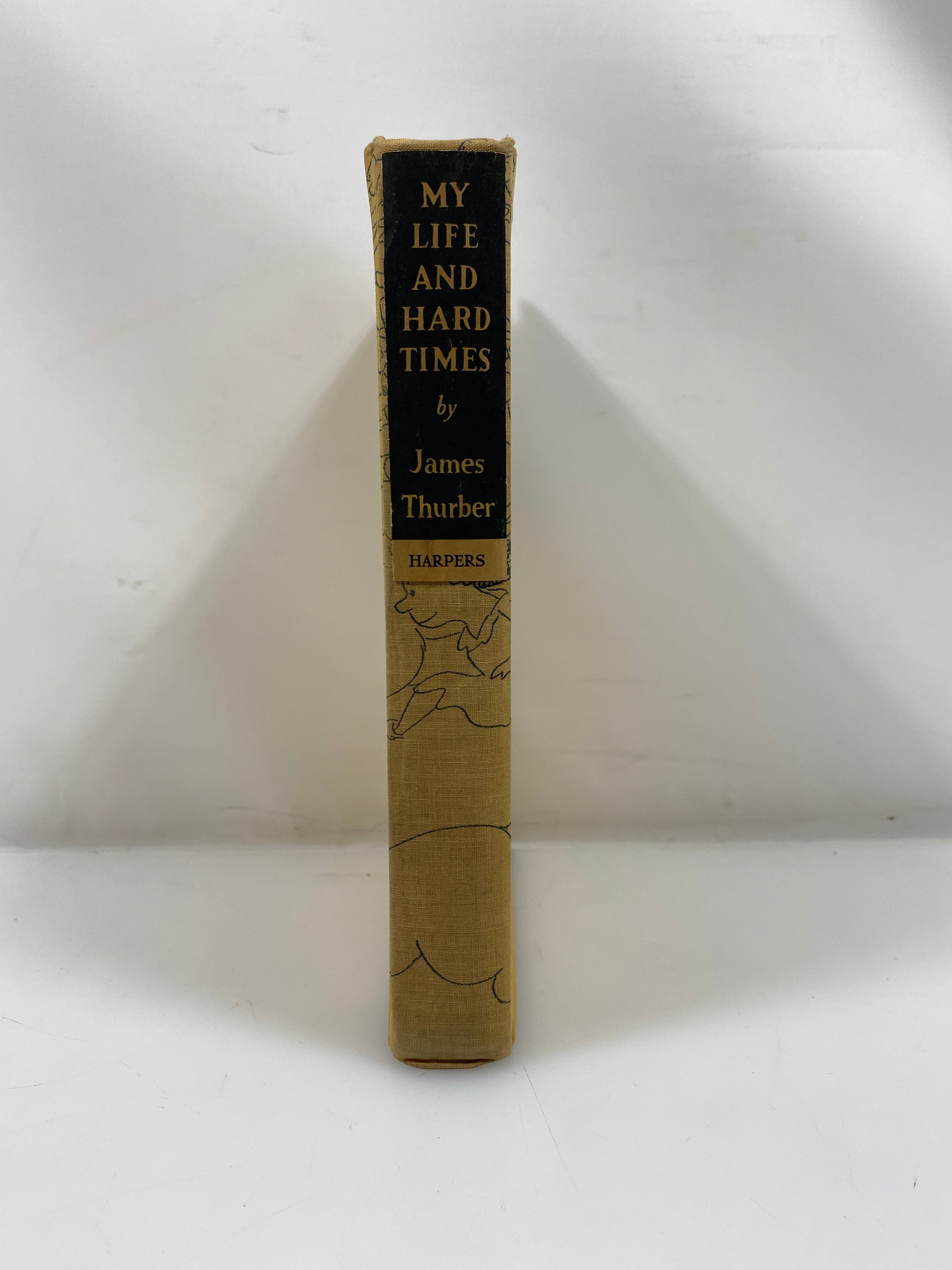 My Life and Hard Times by Thurber 1933 3rd Printing HC