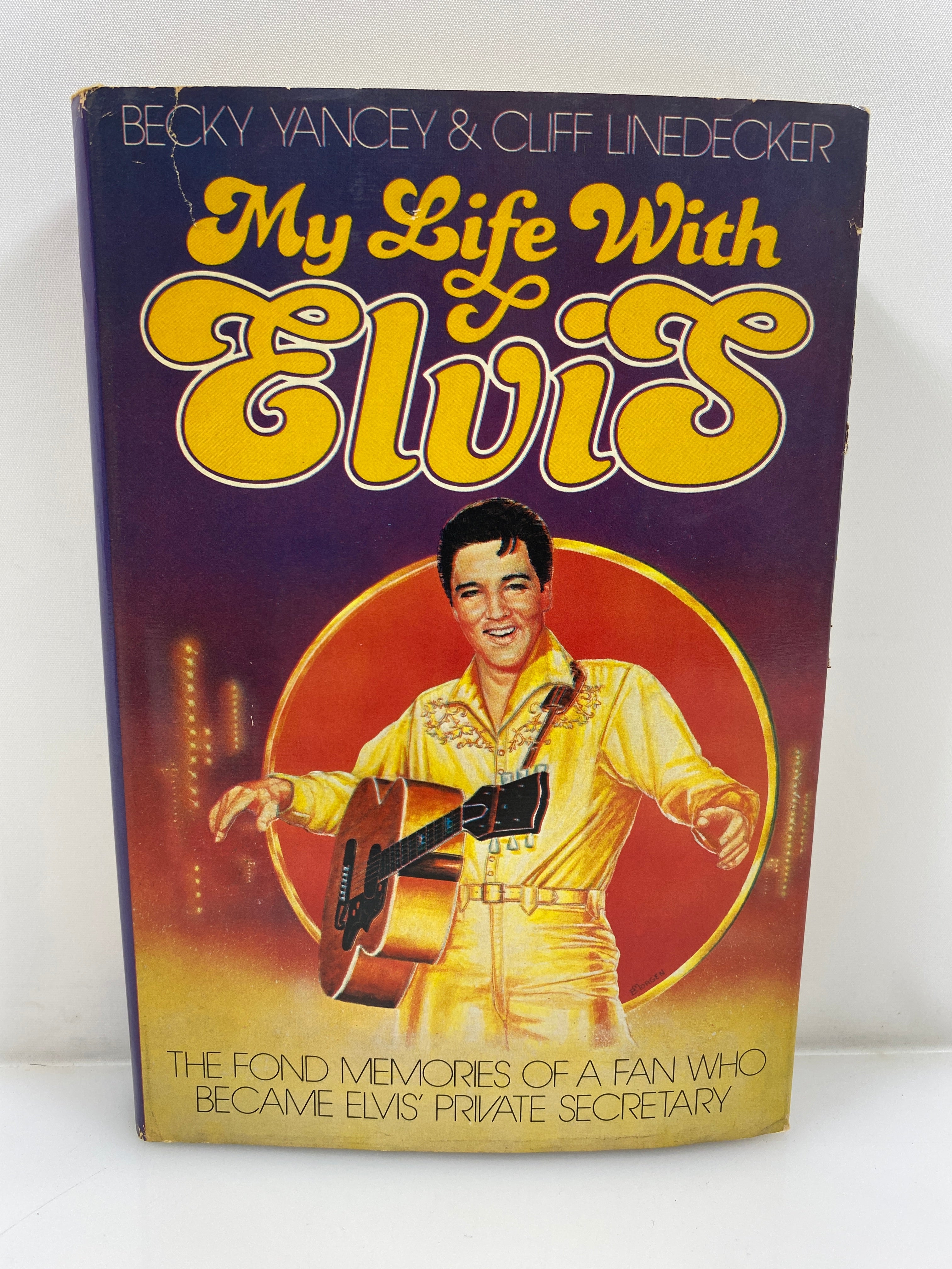 My Life With Elvis by Yancey/Linedecker 1977 HCDJ