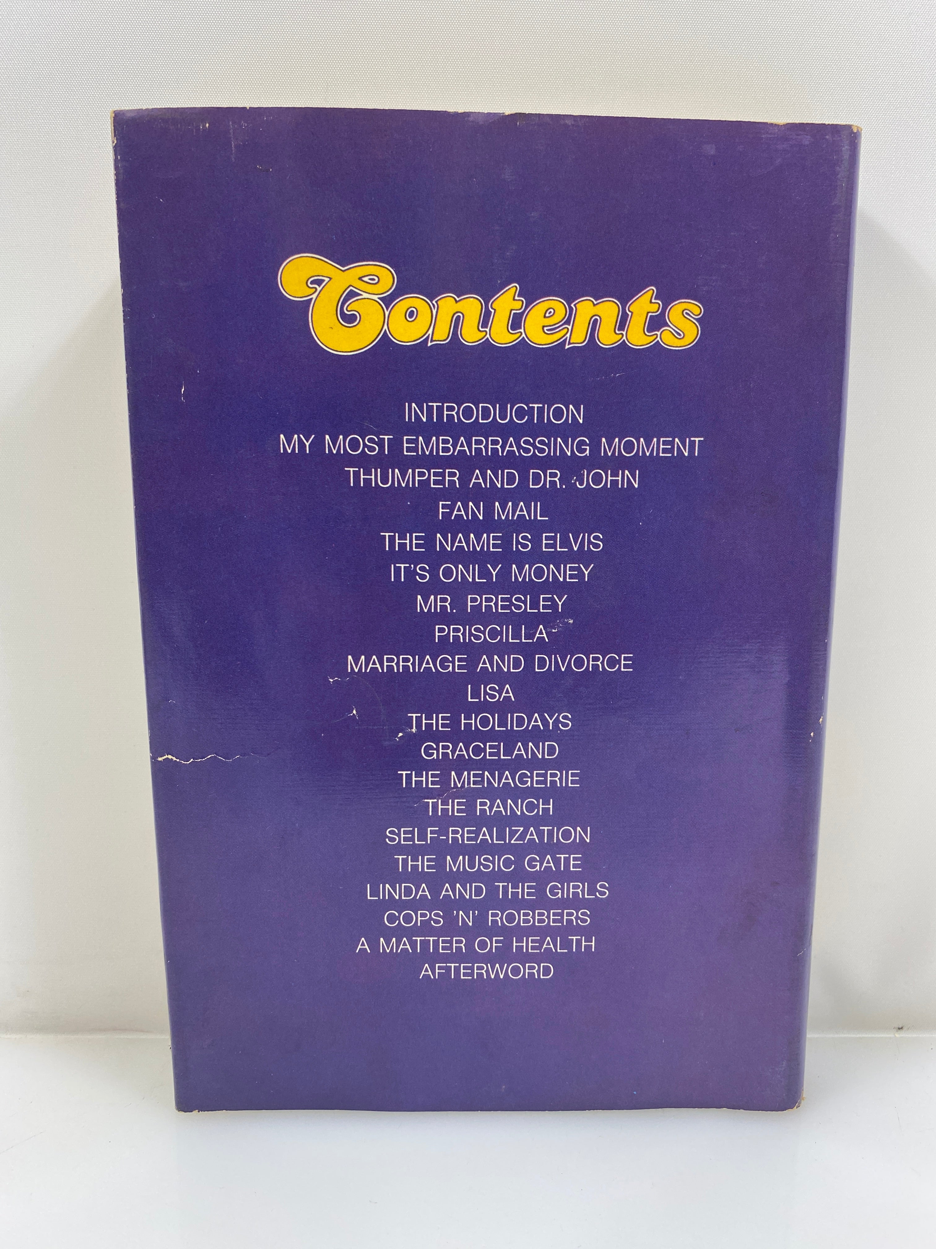 My Life With Elvis by Yancey/Linedecker 1977 HCDJ