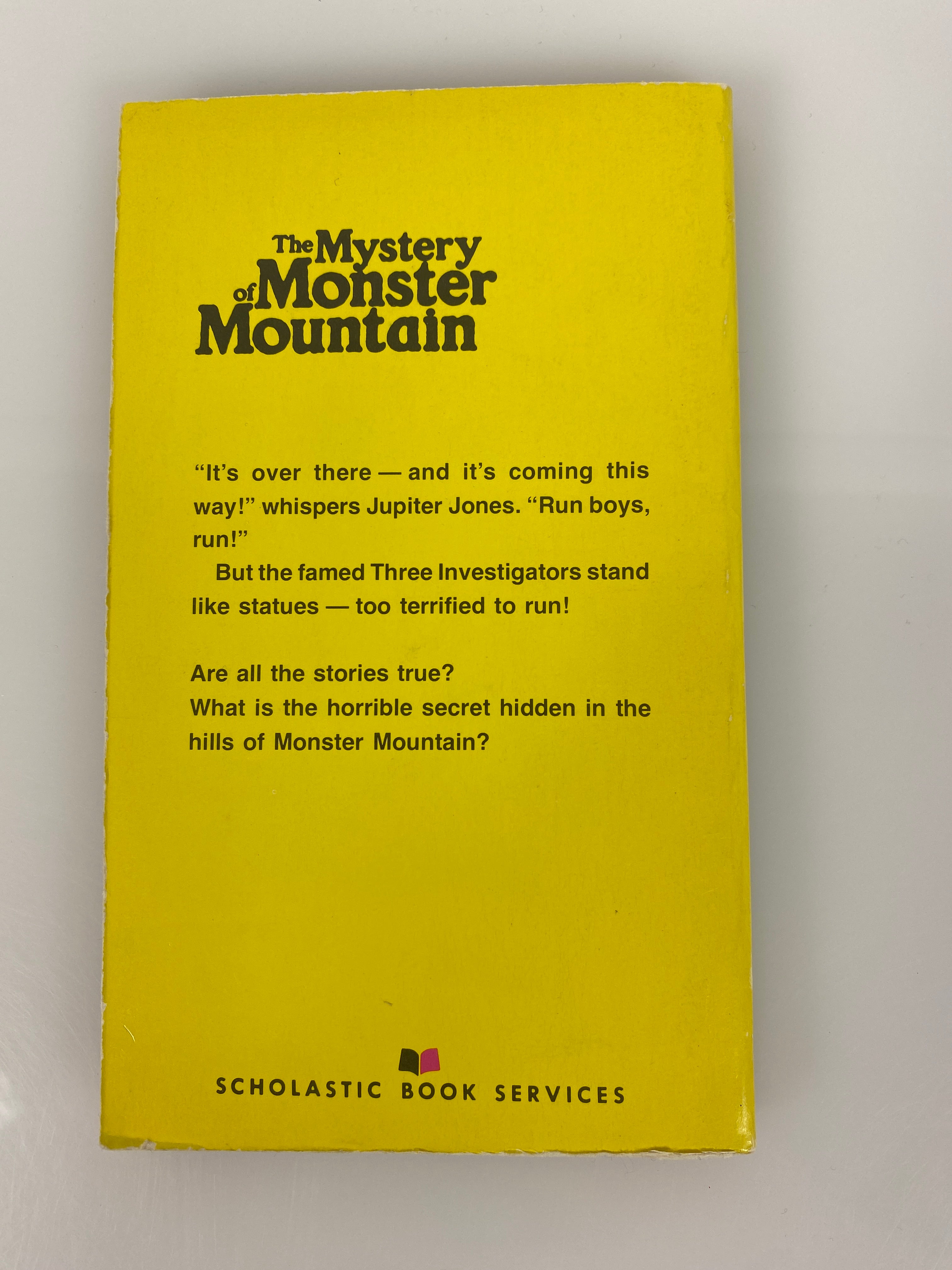 Mystery Monster Mountain Alfred Hitchcock Paperback 1973
