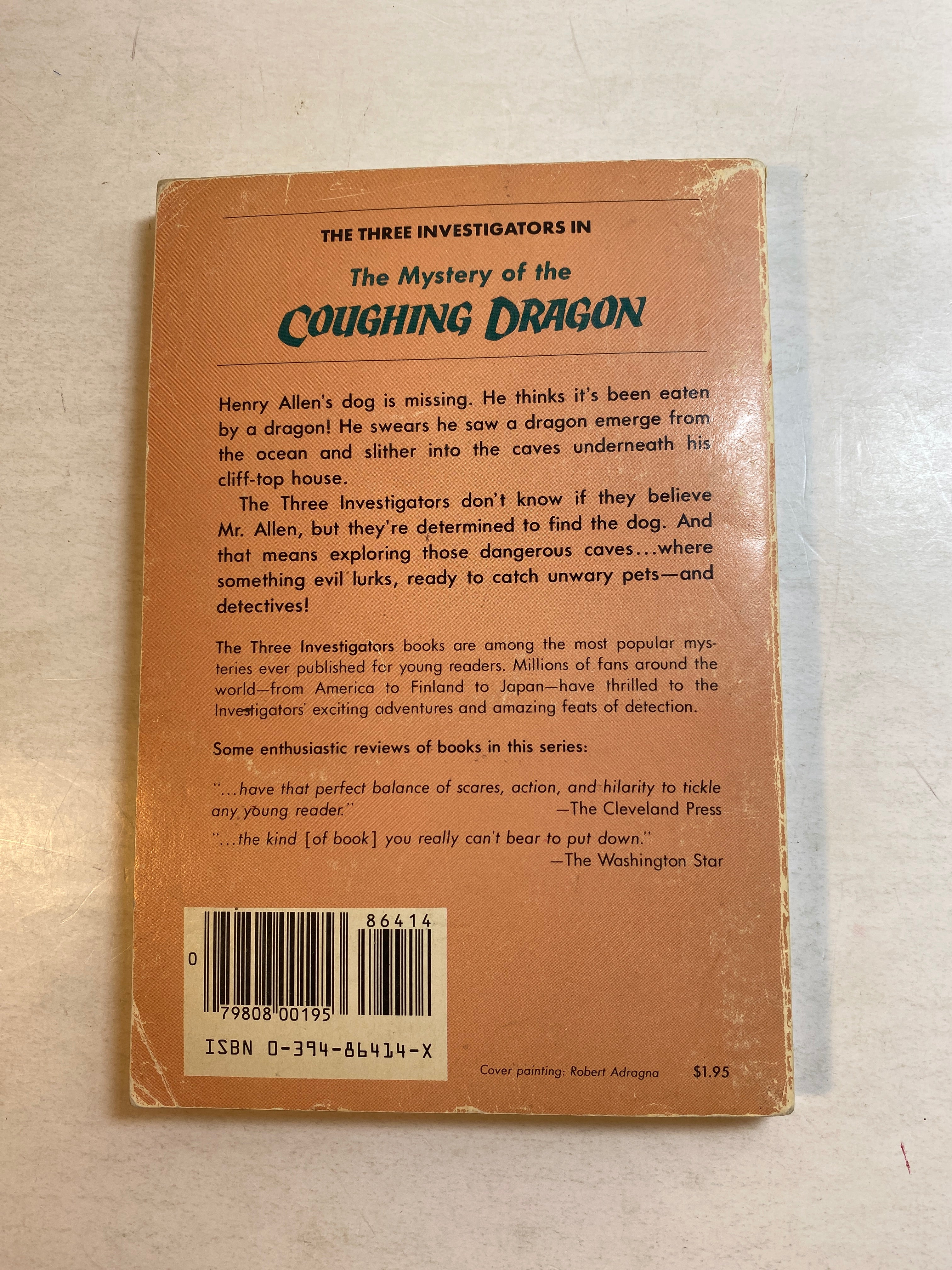 Mystery of the Coughing Dragon Nick West SC 1984