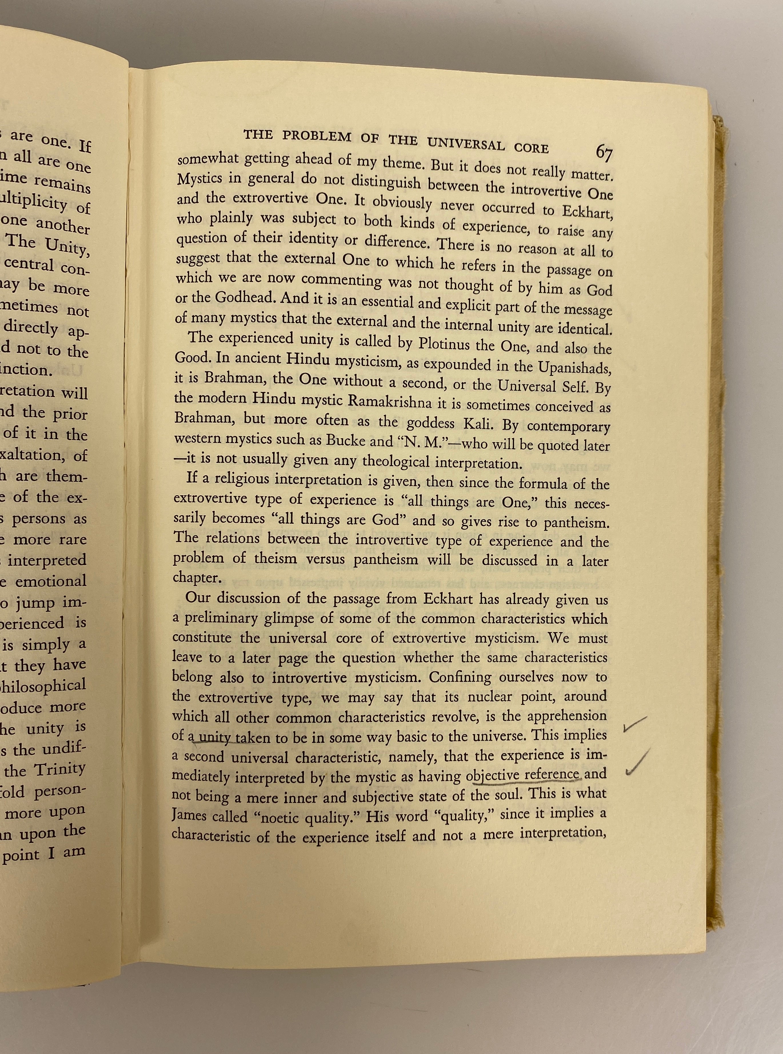 Mysticism and Philosophy by W.T. Stace 1960 First Edition Ex-Library HC