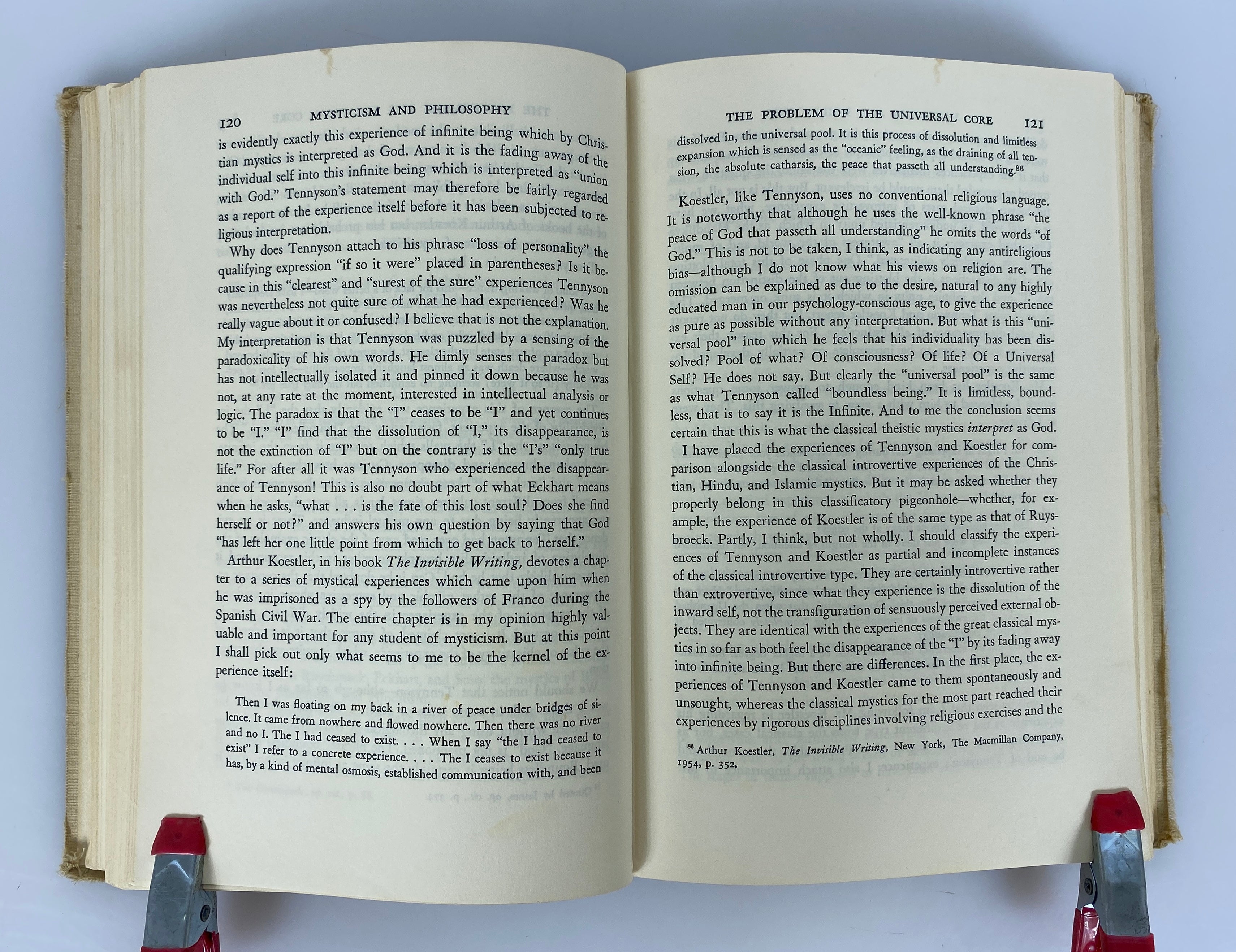 Mysticism and Philosophy by W.T. Stace 1960 First Edition Ex-Library HC
