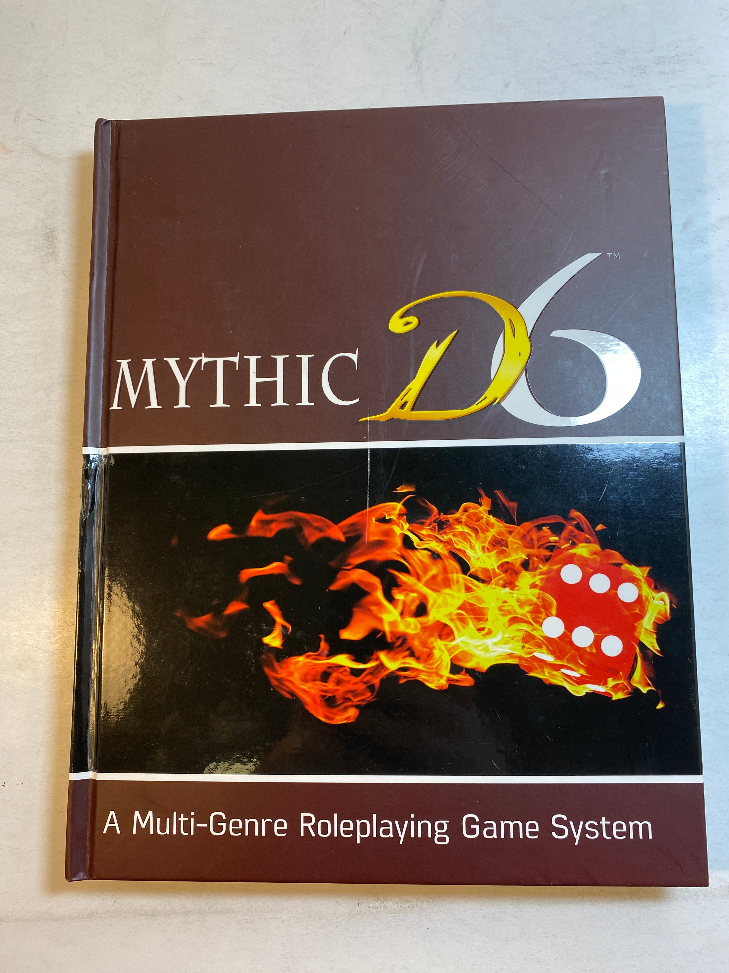 Mythic D6 RPG Multi-Genre Roleplaying Game System HC 2018