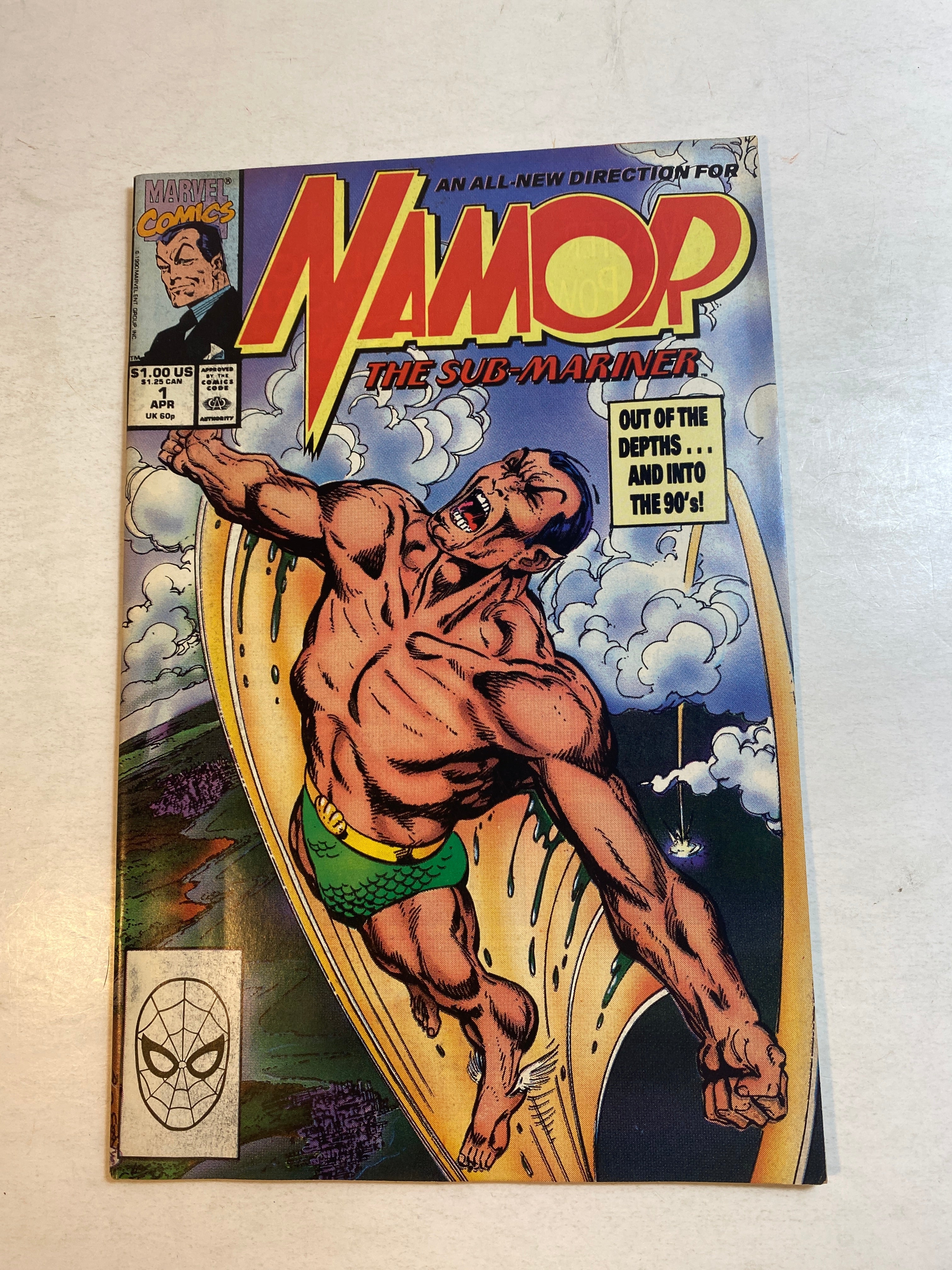 Namor The Submariner #1 Marvel Comic 1990