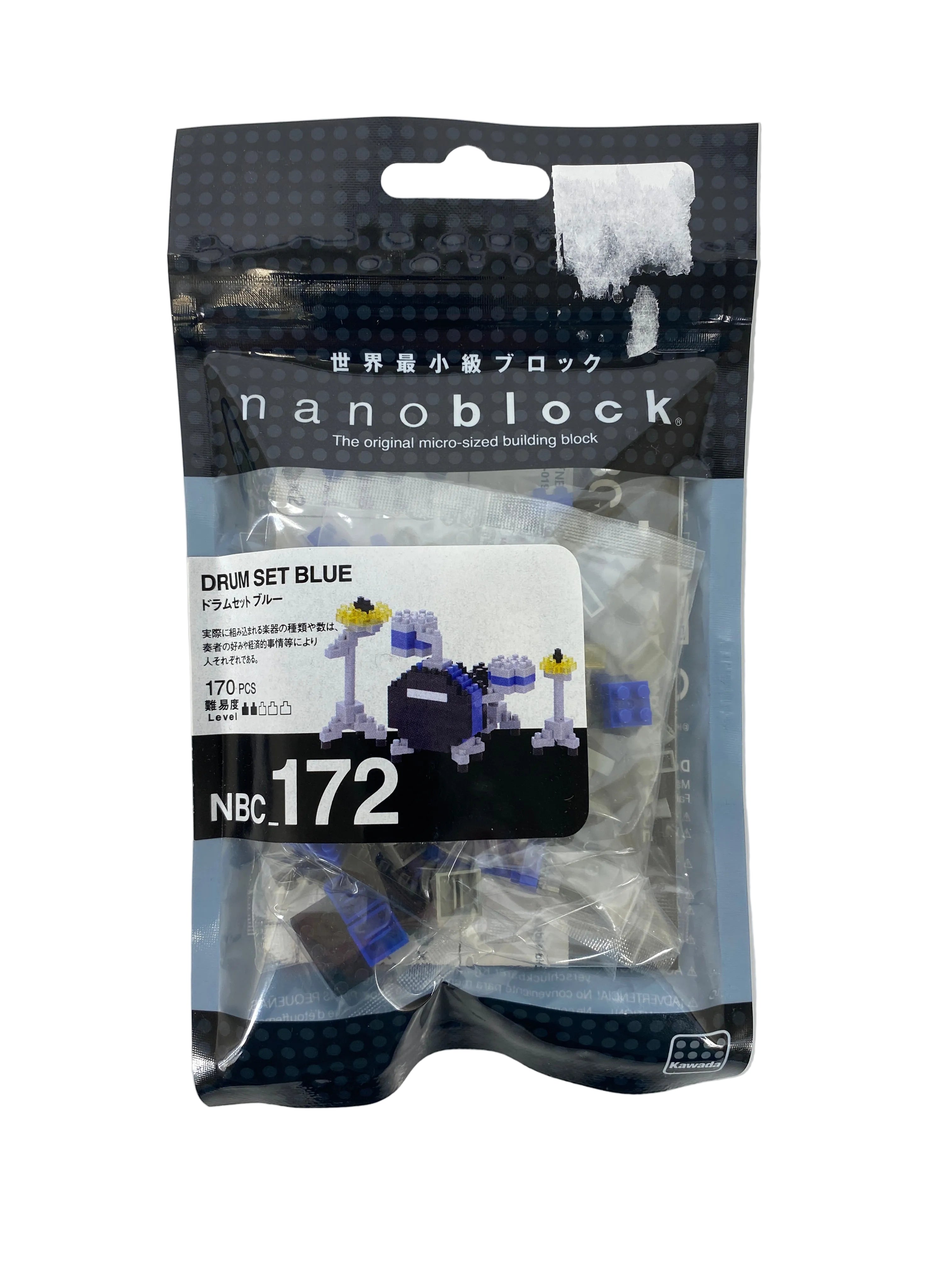Nanoblock NBC_172 Drum Set Blue