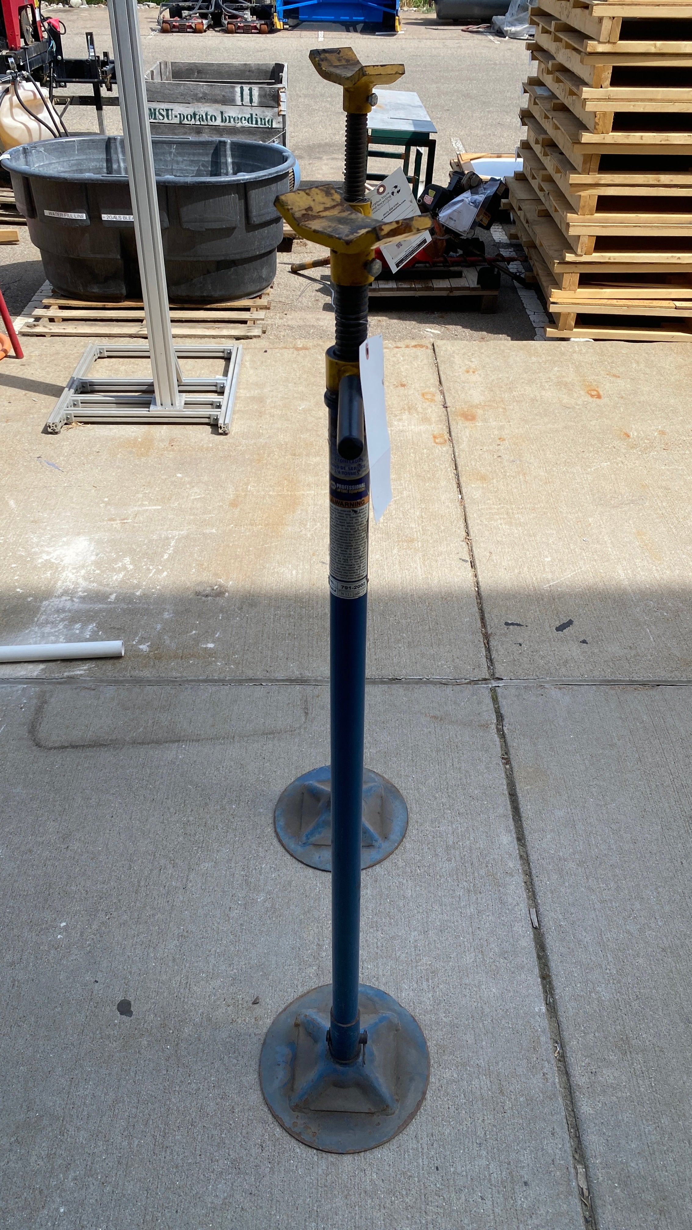 Napa Adjustable Pipe Jacks Pair of 2