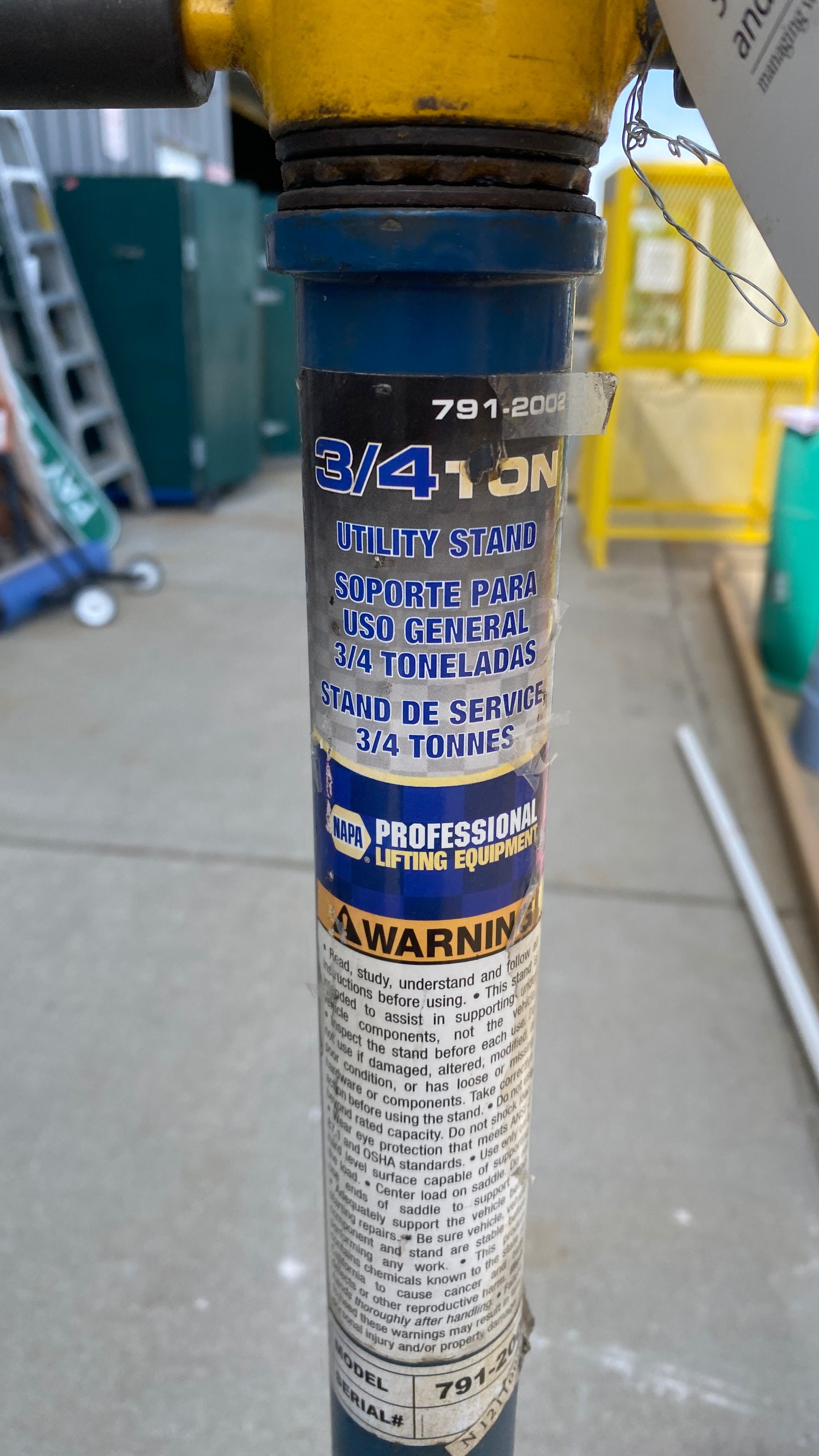 Napa Adjustable Pipe Jacks Pair of 2