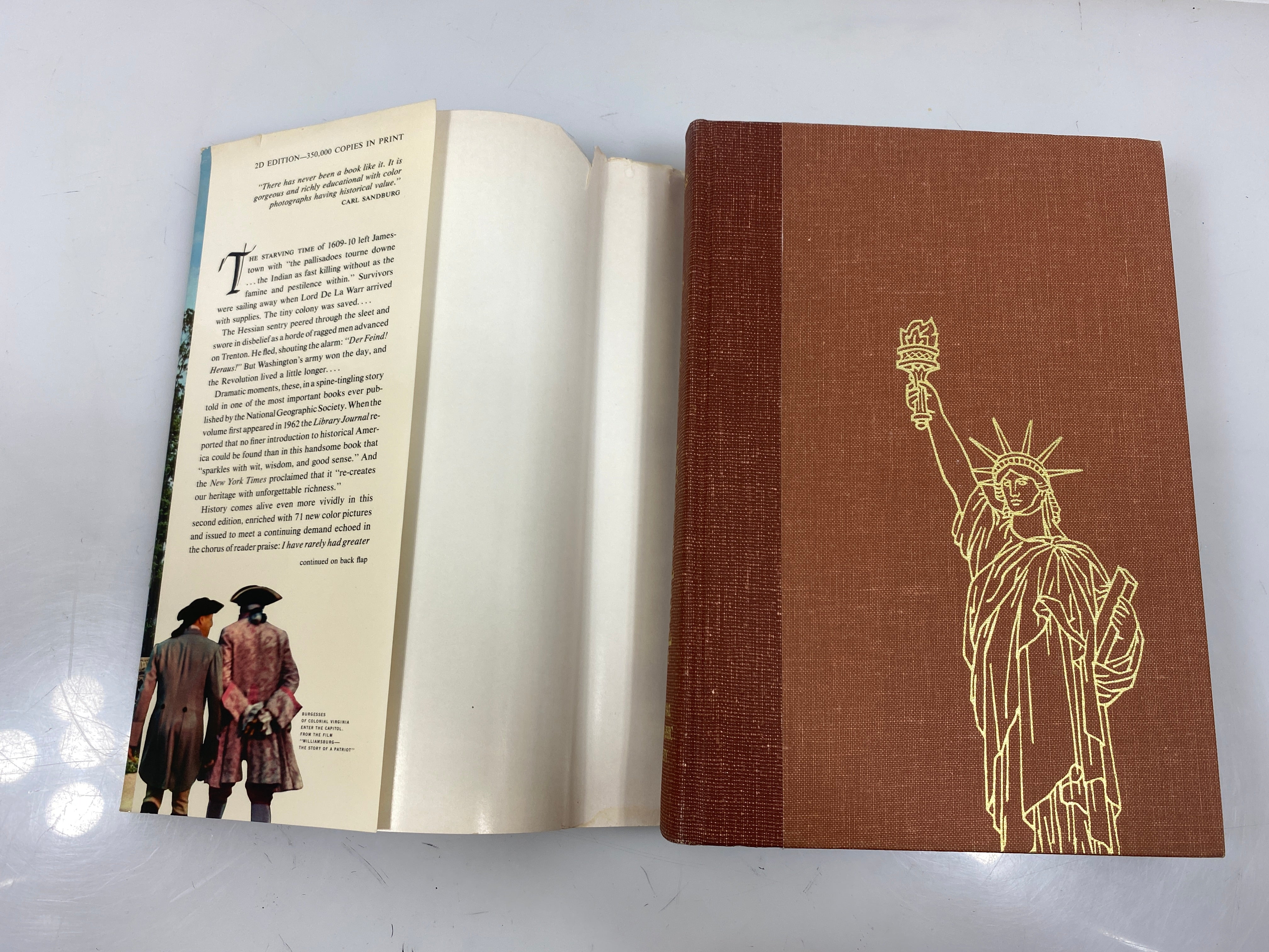 Nat Geo American's Historylands Landmarks of Liberty 1967 HCDJ