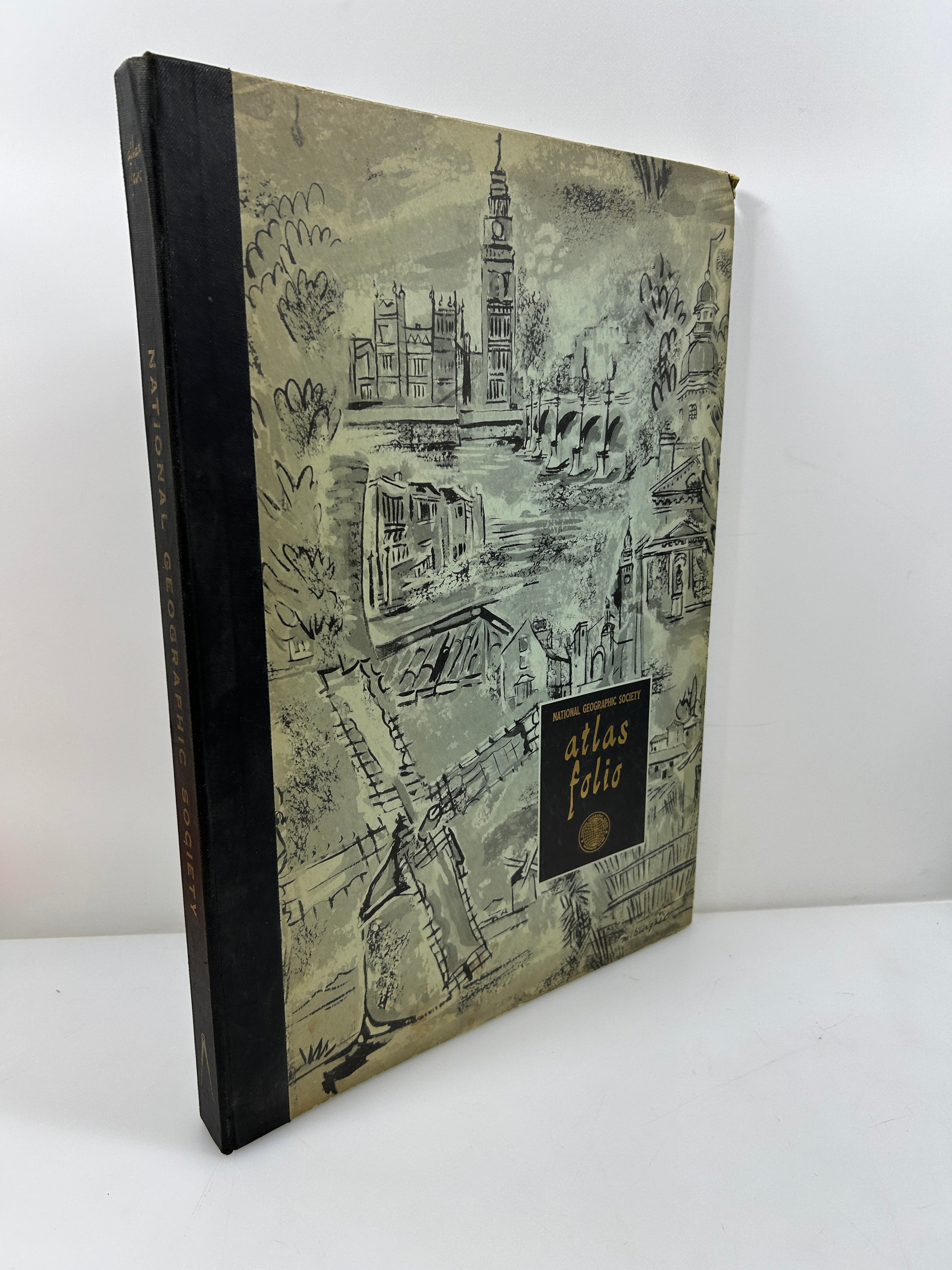 National Geographic Atlas Folio HC 1958 HC
