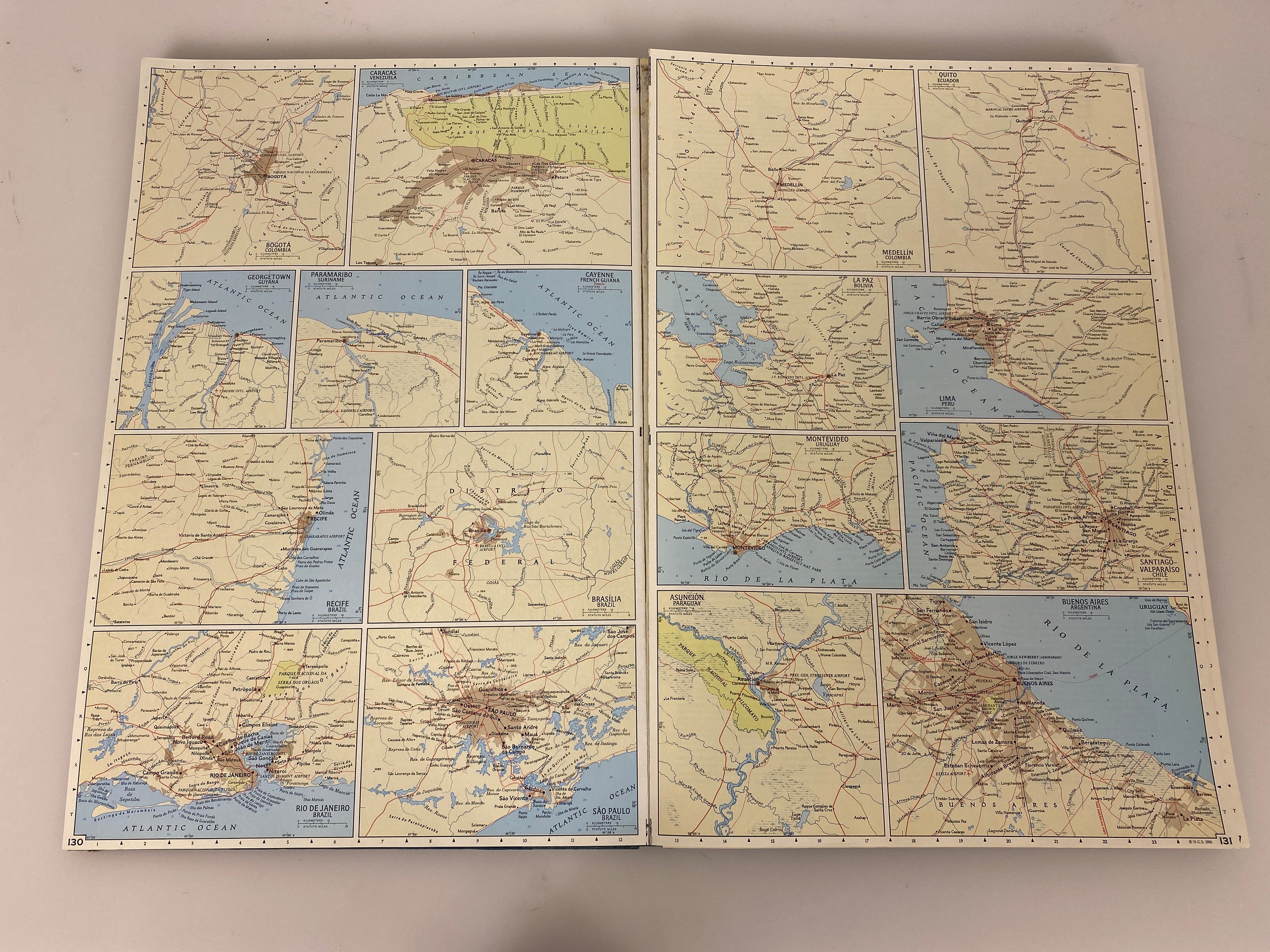 National Geographic Atlas of the World 1981 Vintage HC