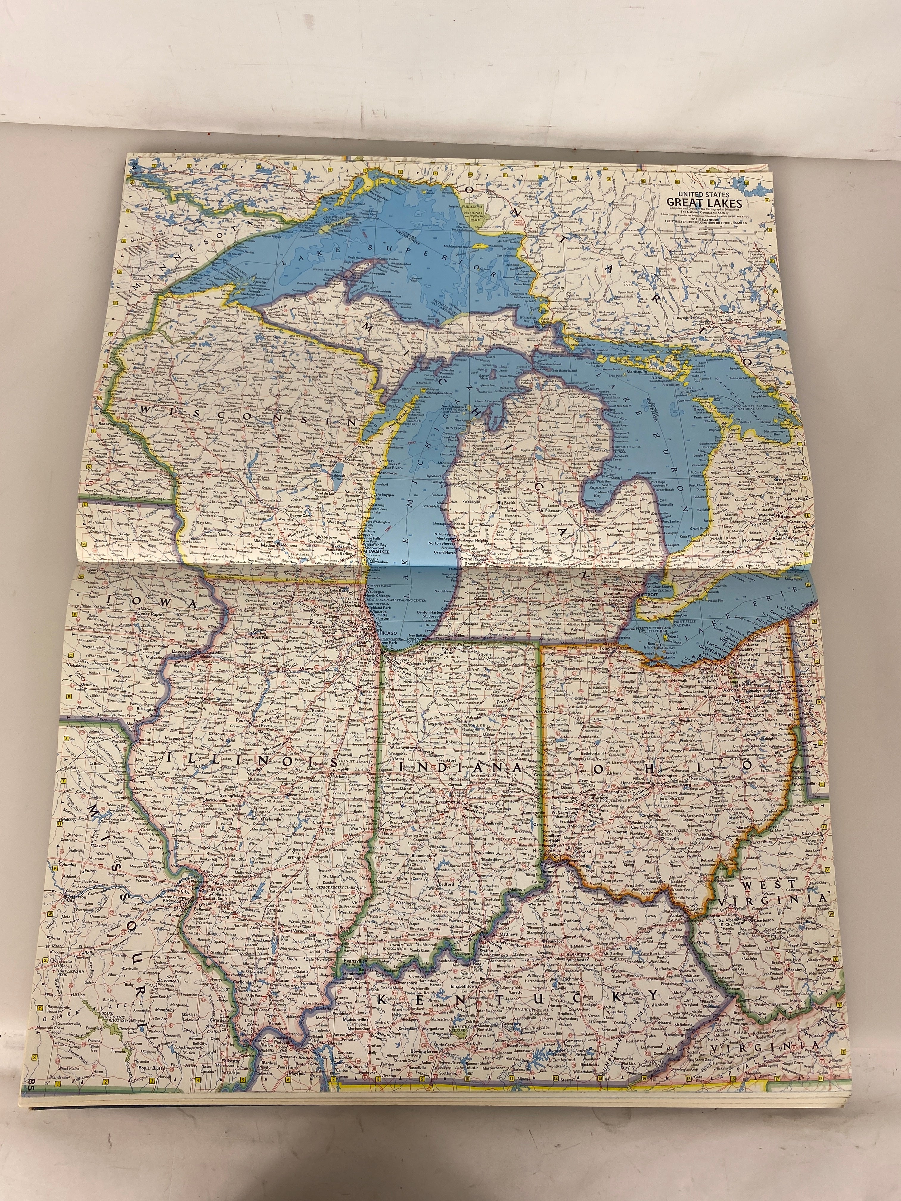National Geographic Atlas of the World 1981 Vintage HC
