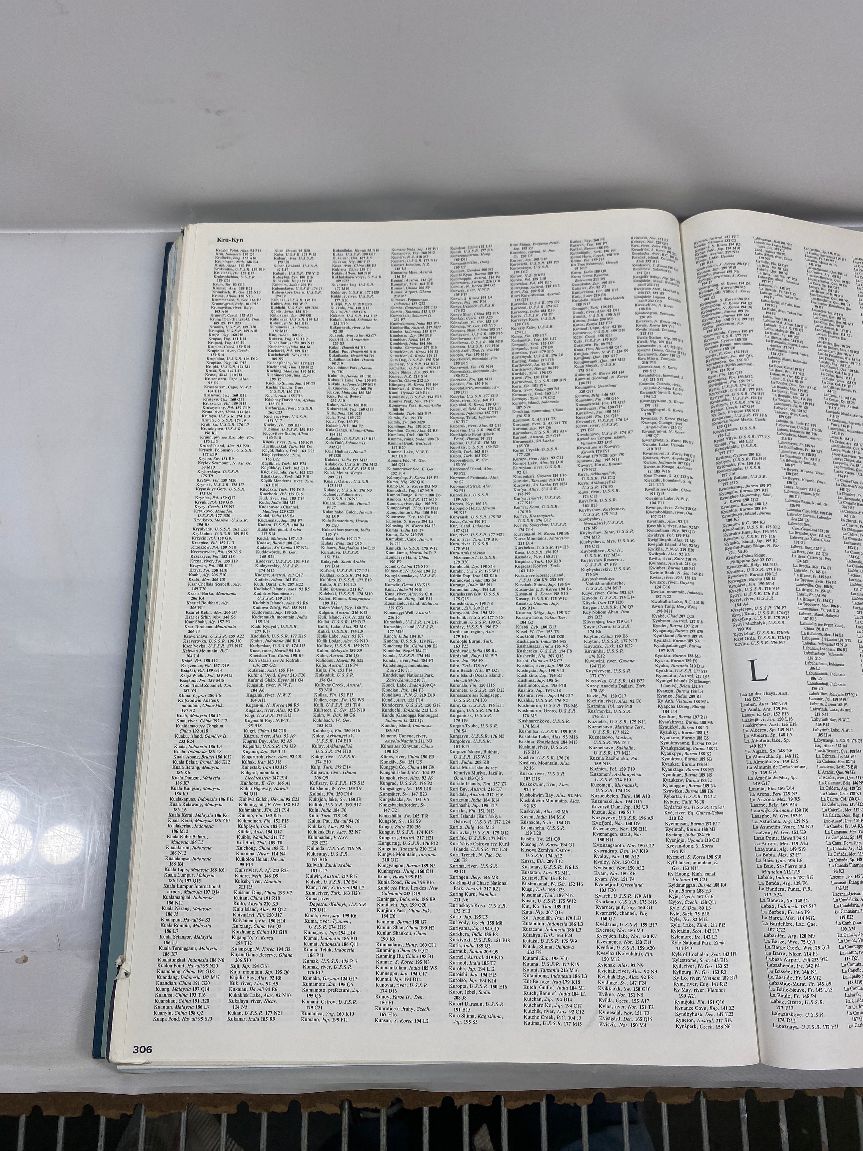 National Geographic Atlas of the World 5th Ed. 1983 HC