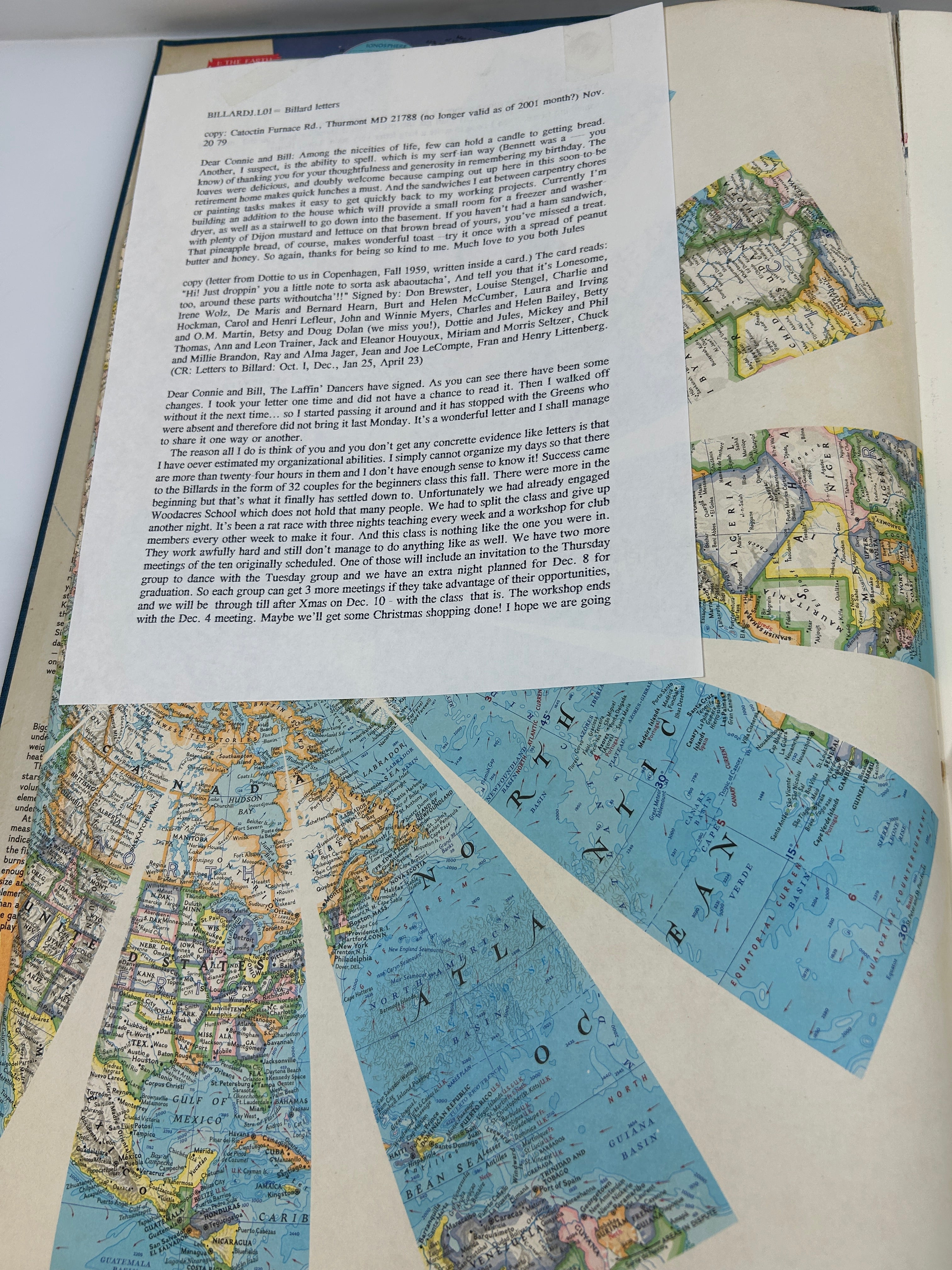 National Geographic Atlas of the World HC Edit Wilbur E. Garrett 1975 HC Signed