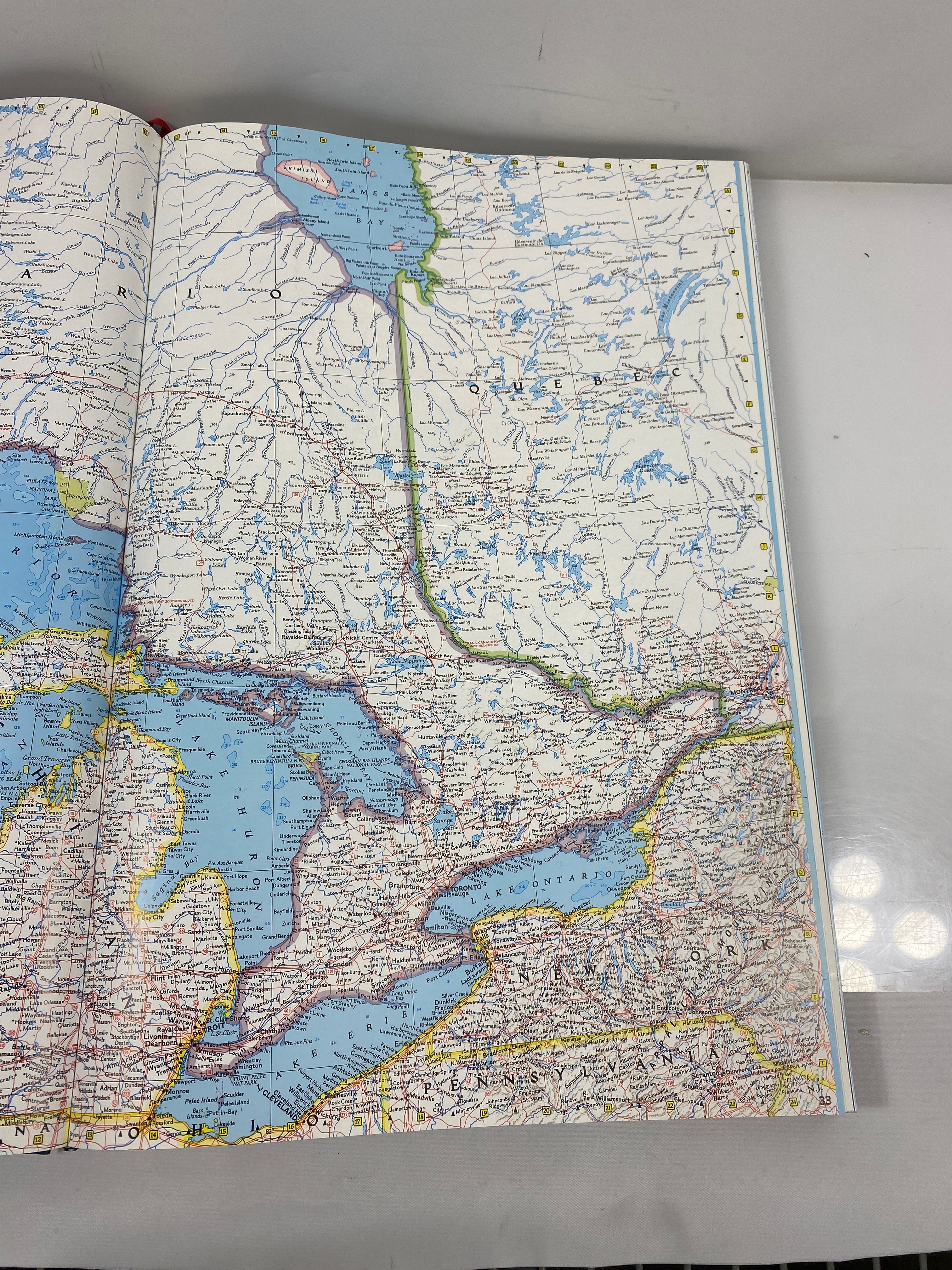 National Geographic Atlas of the World Revised 6th Ed. 1992 HC