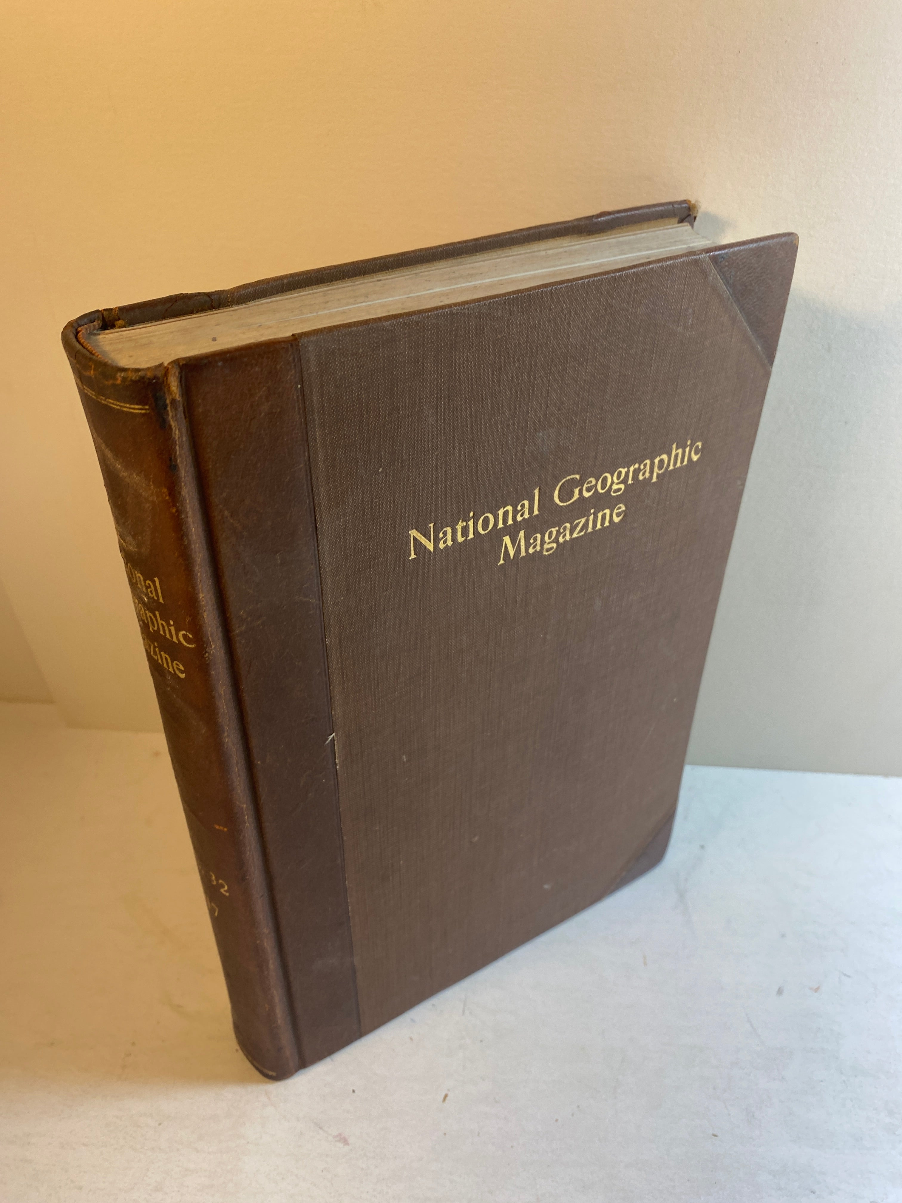 National Geographic Magazine Bound Volume 32 1917