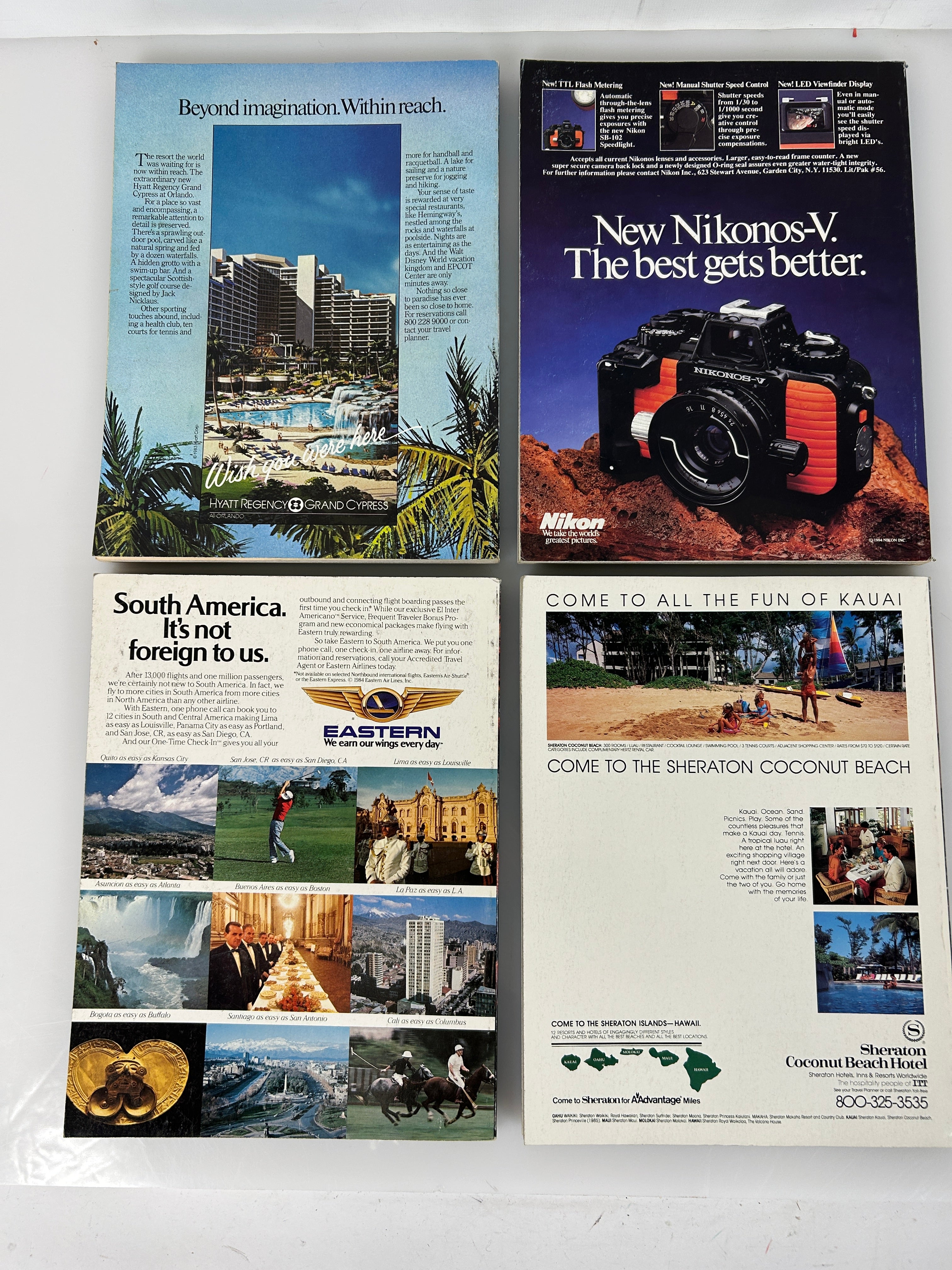National Geographic Traveler Adventure Magazine 1984 FULL YEAR