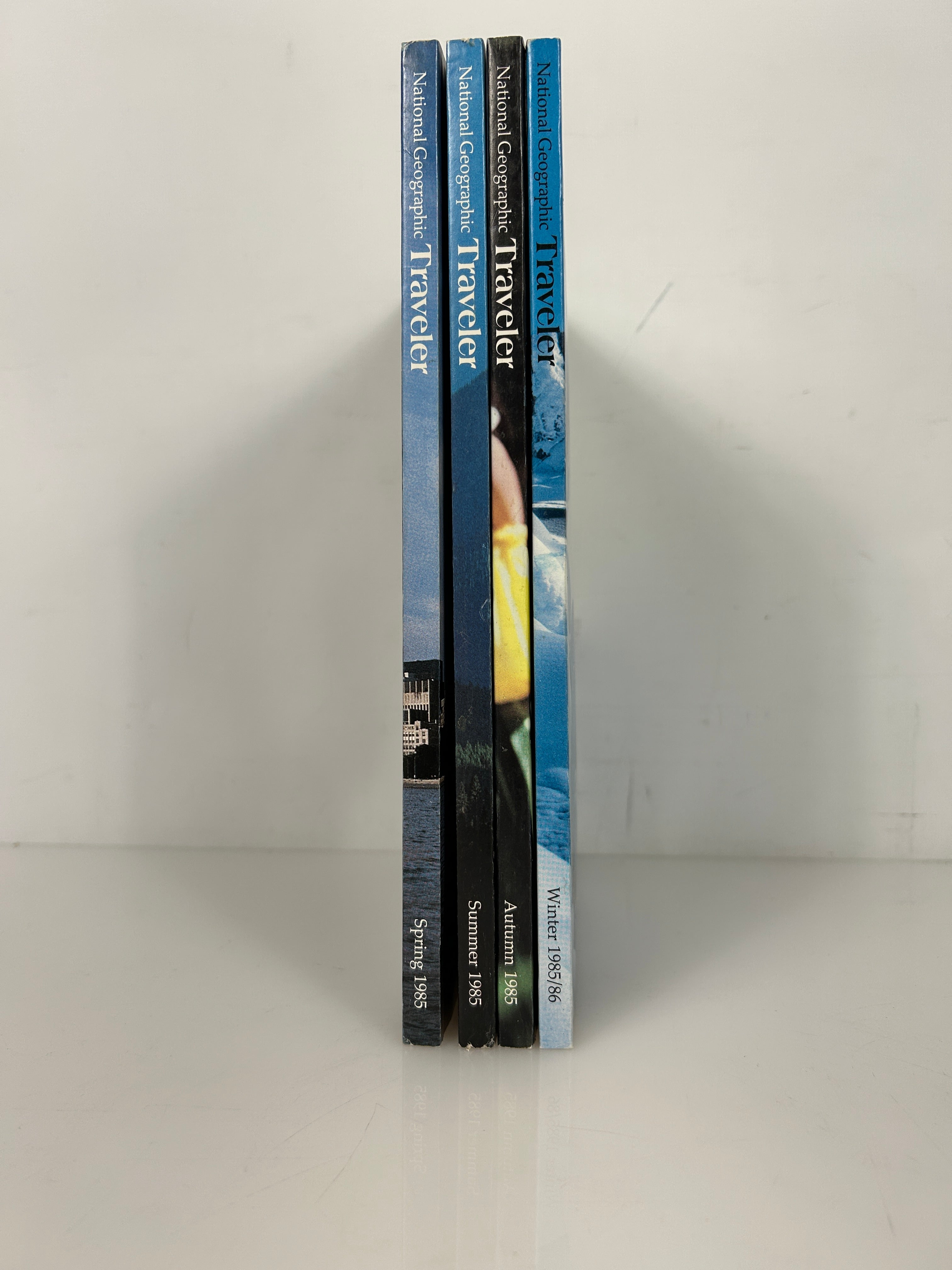 National Geographic Traveler Adventure Magazine 1985 FULL YEAR