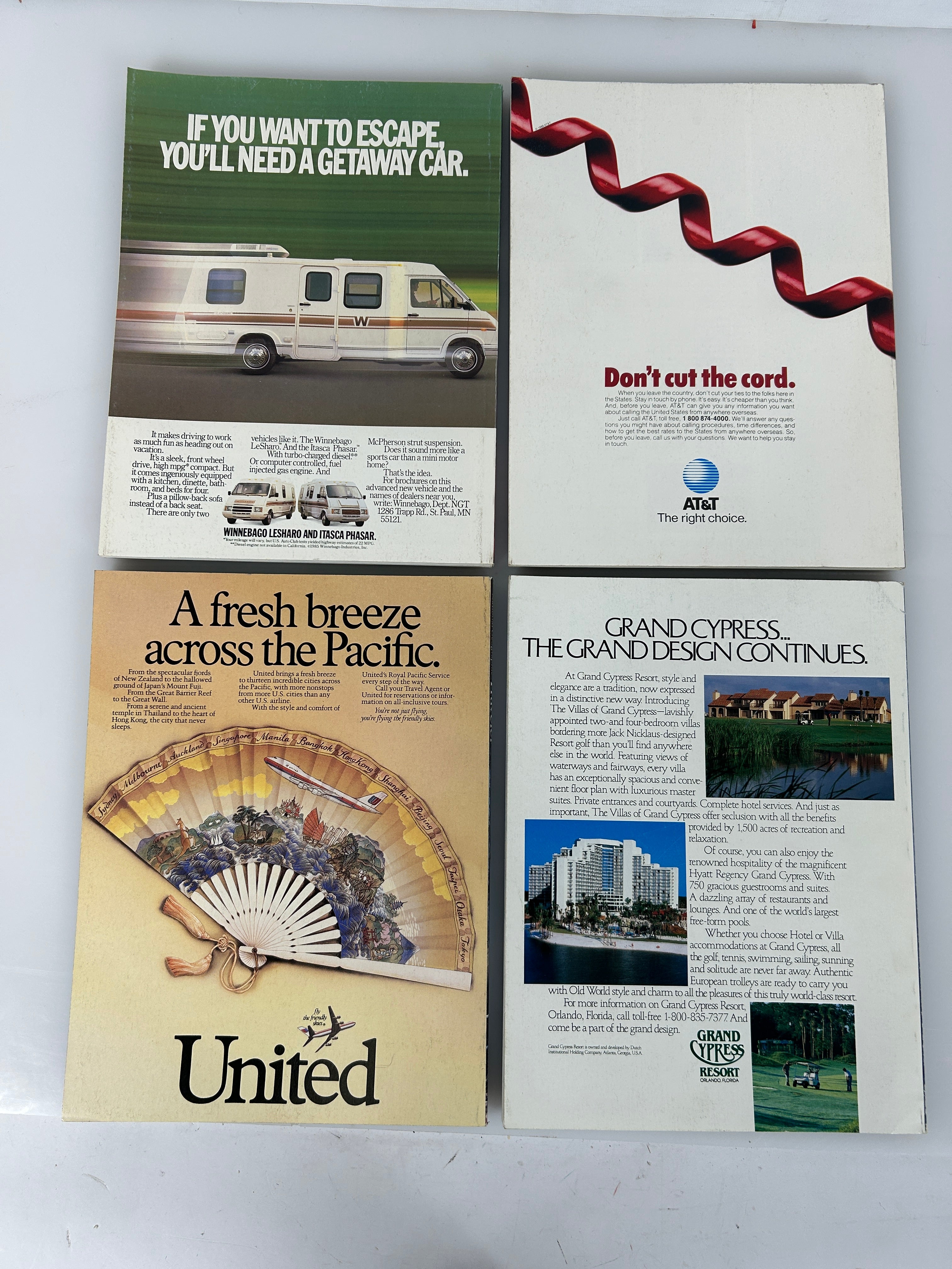 National Geographic Traveler Adventure Magazine 1986 FULL YEAR