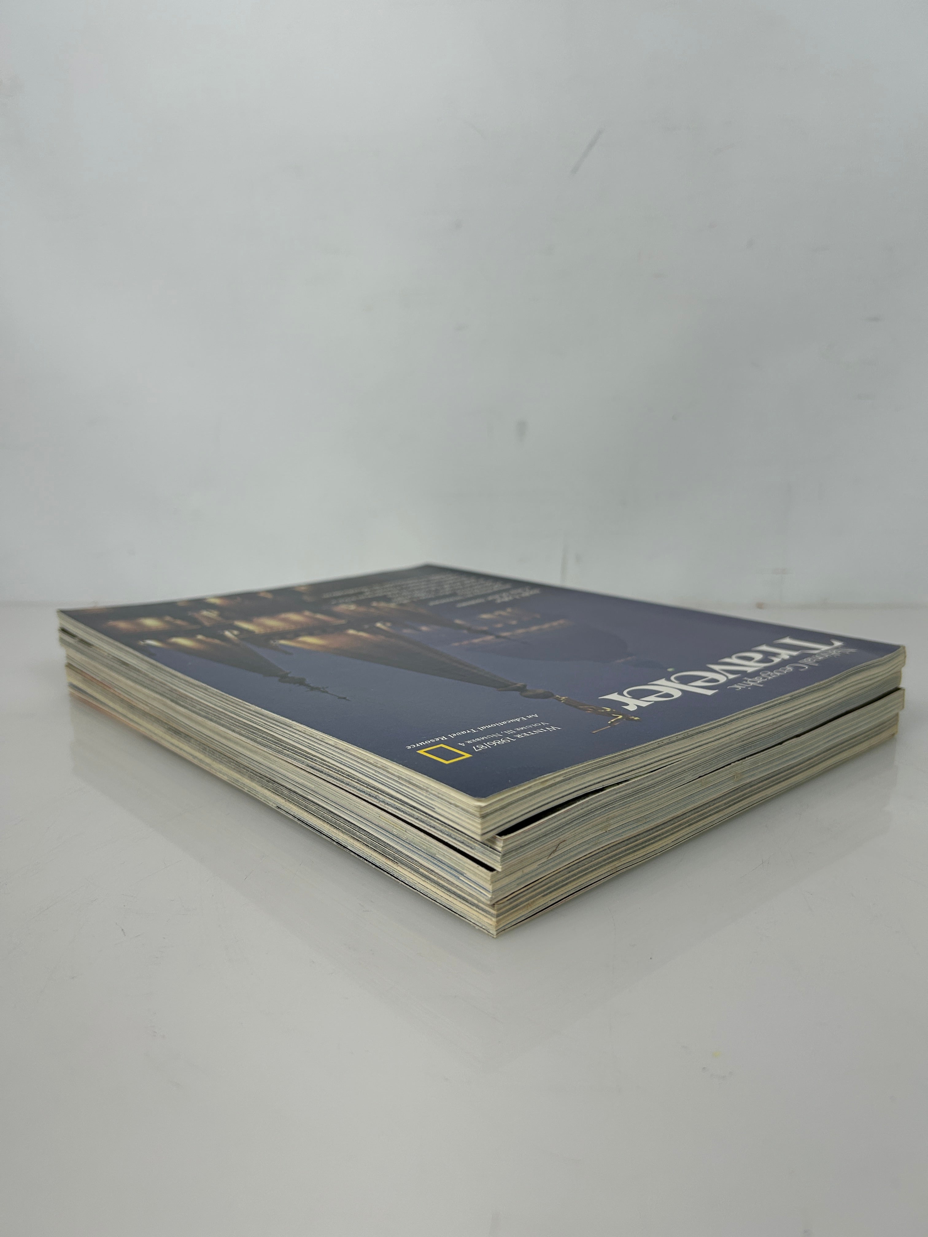 National Geographic Traveler Adventure Magazine 1986 FULL YEAR