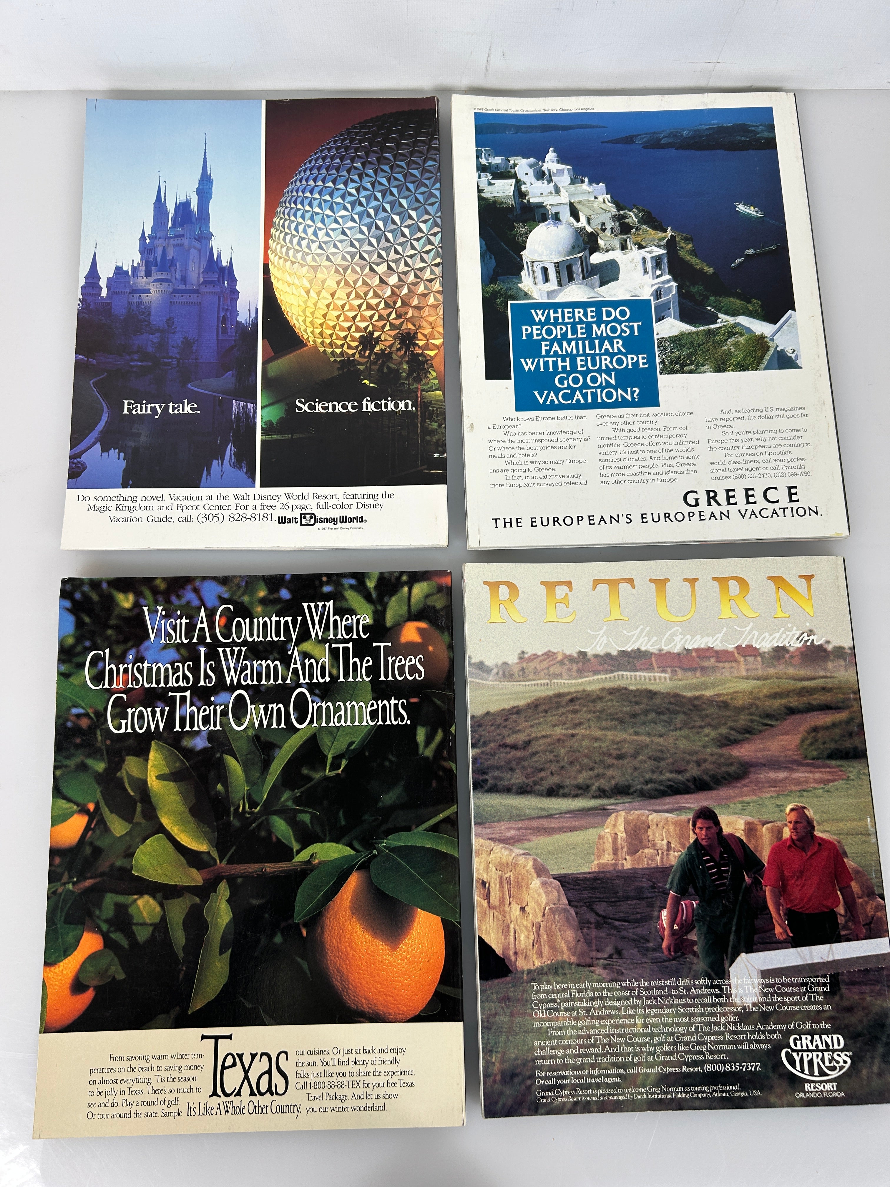 National Geographic Traveler Adventure Magazine 1988 FULL YEAR