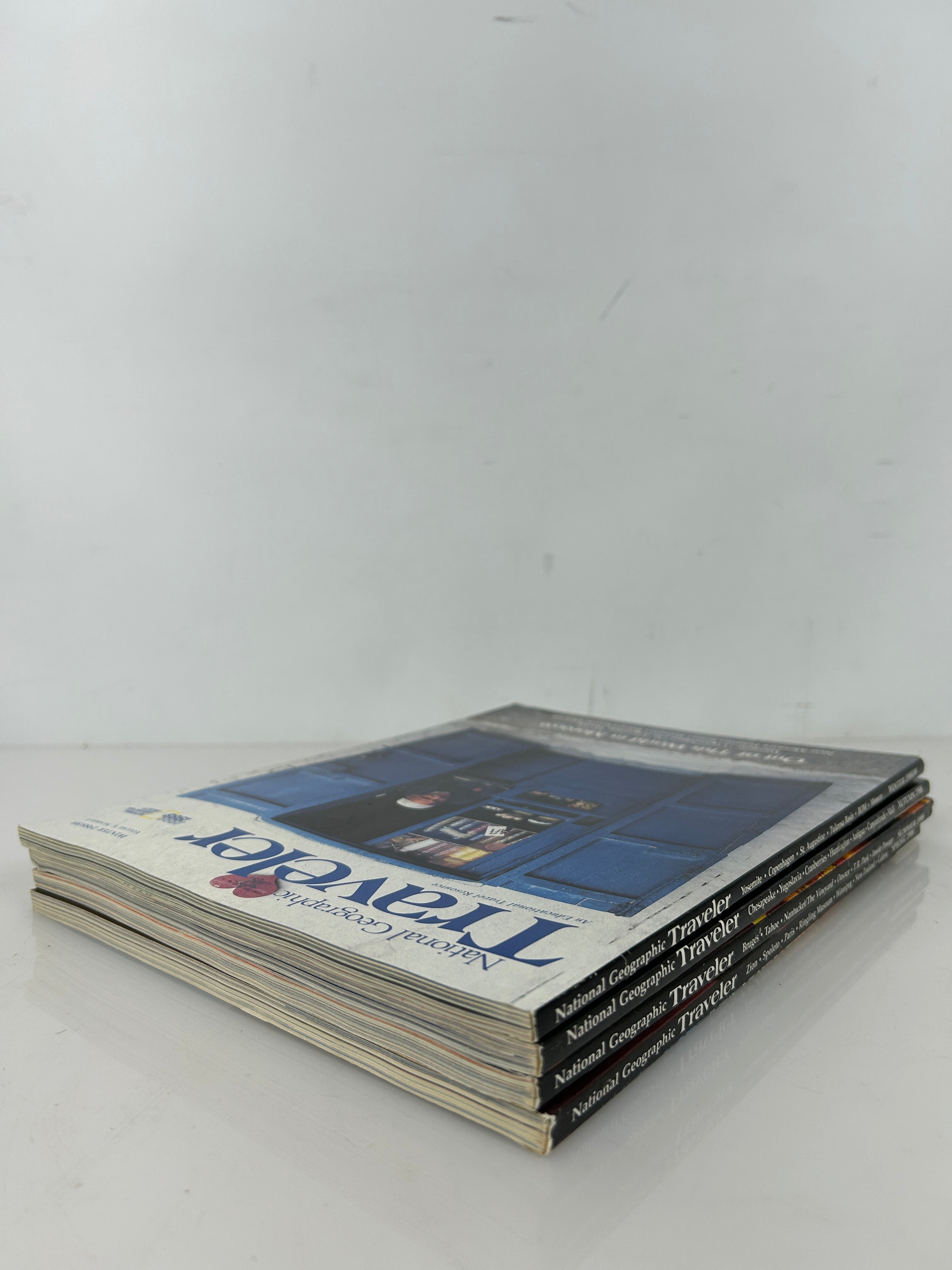 National Geographic Traveler Adventure Magazine 1988 FULL YEAR