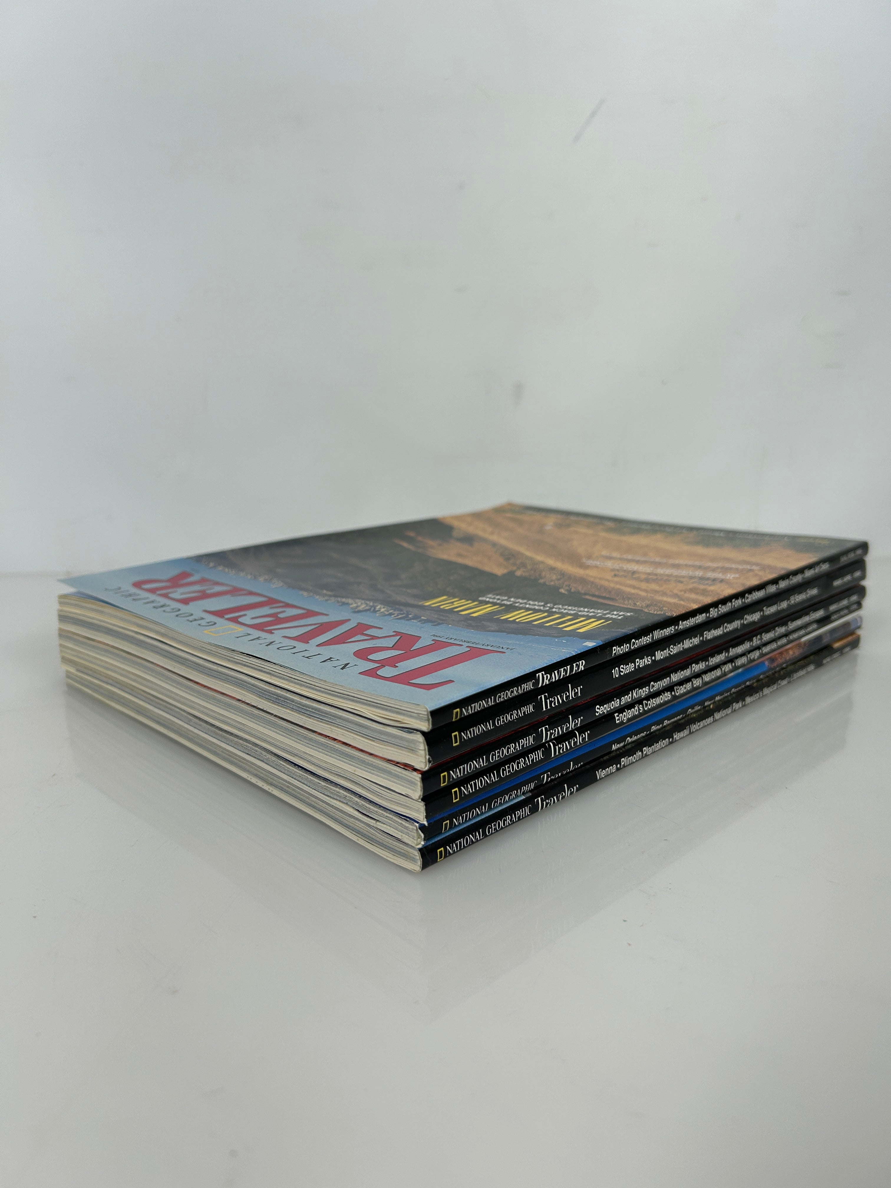 National Geographic Traveler Adventure Magazine 1994 FULL YEAR