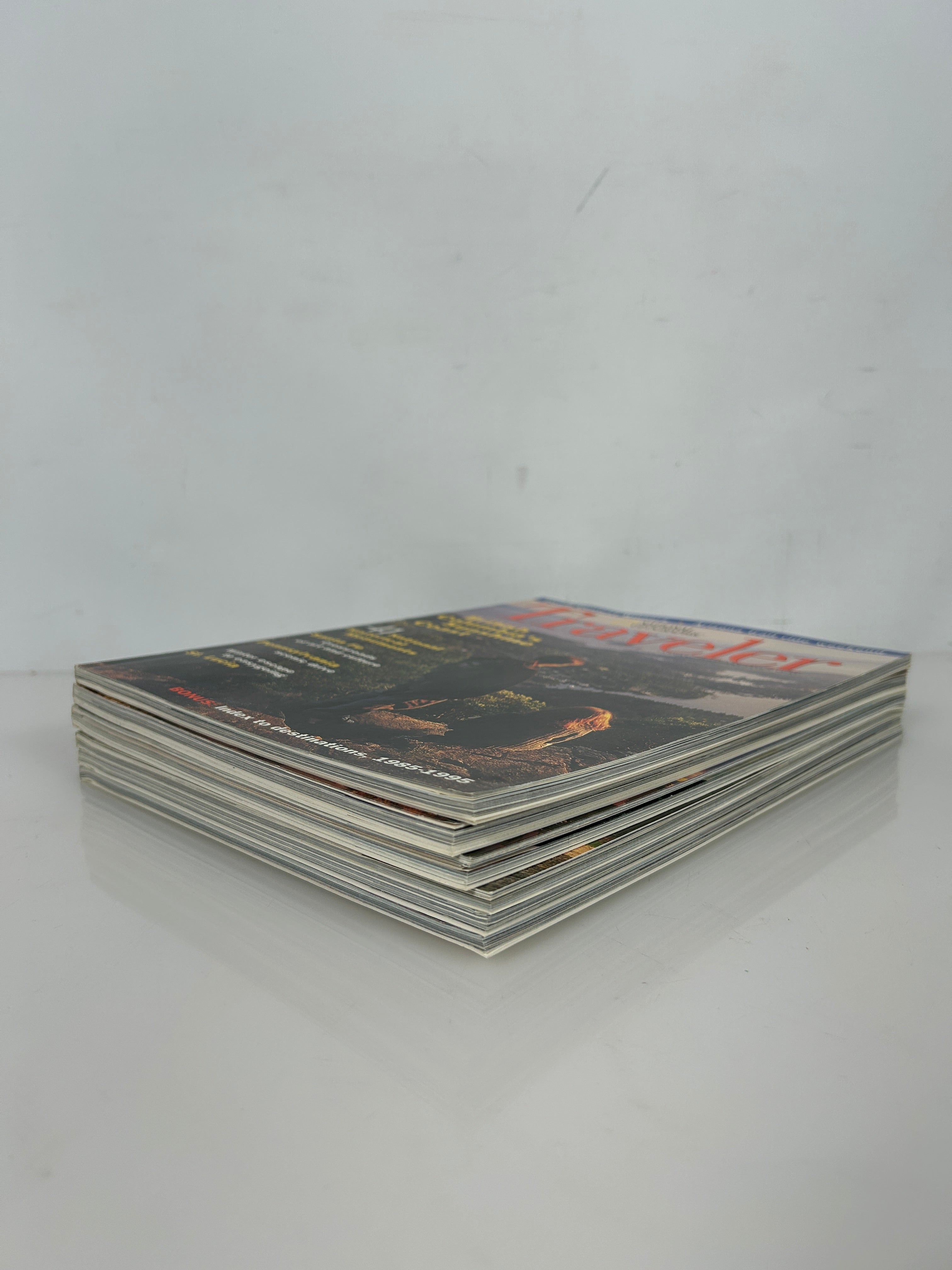 National Geographic Traveler Adventure Magazine 1996 FULL YEAR