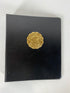 National Vinyl Black 3 Ring Binder W/ Raised MSU Emblem