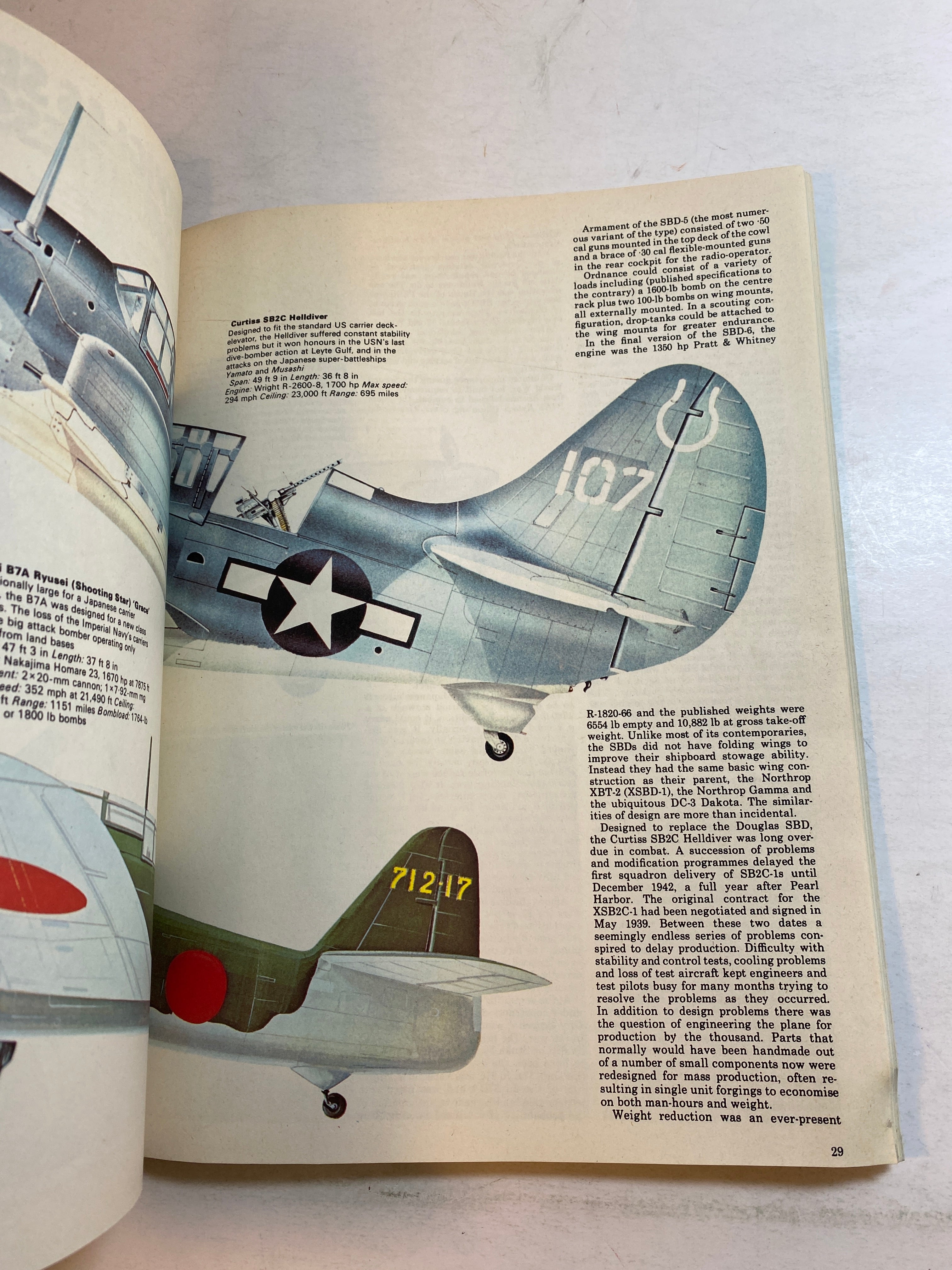 Naval Aircraft World War Special 1939-1945 SC 1975
