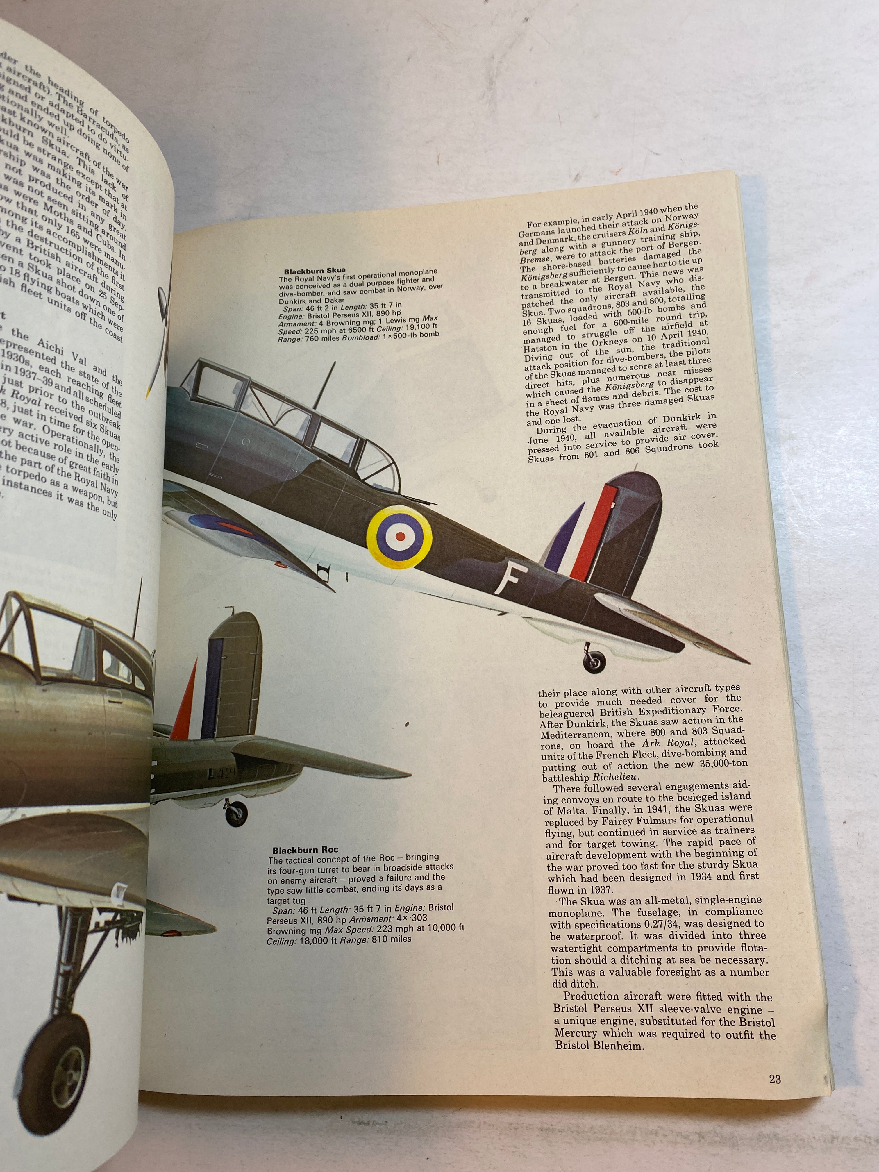 Naval Aircraft World War Special 1939-1945 SC 1975