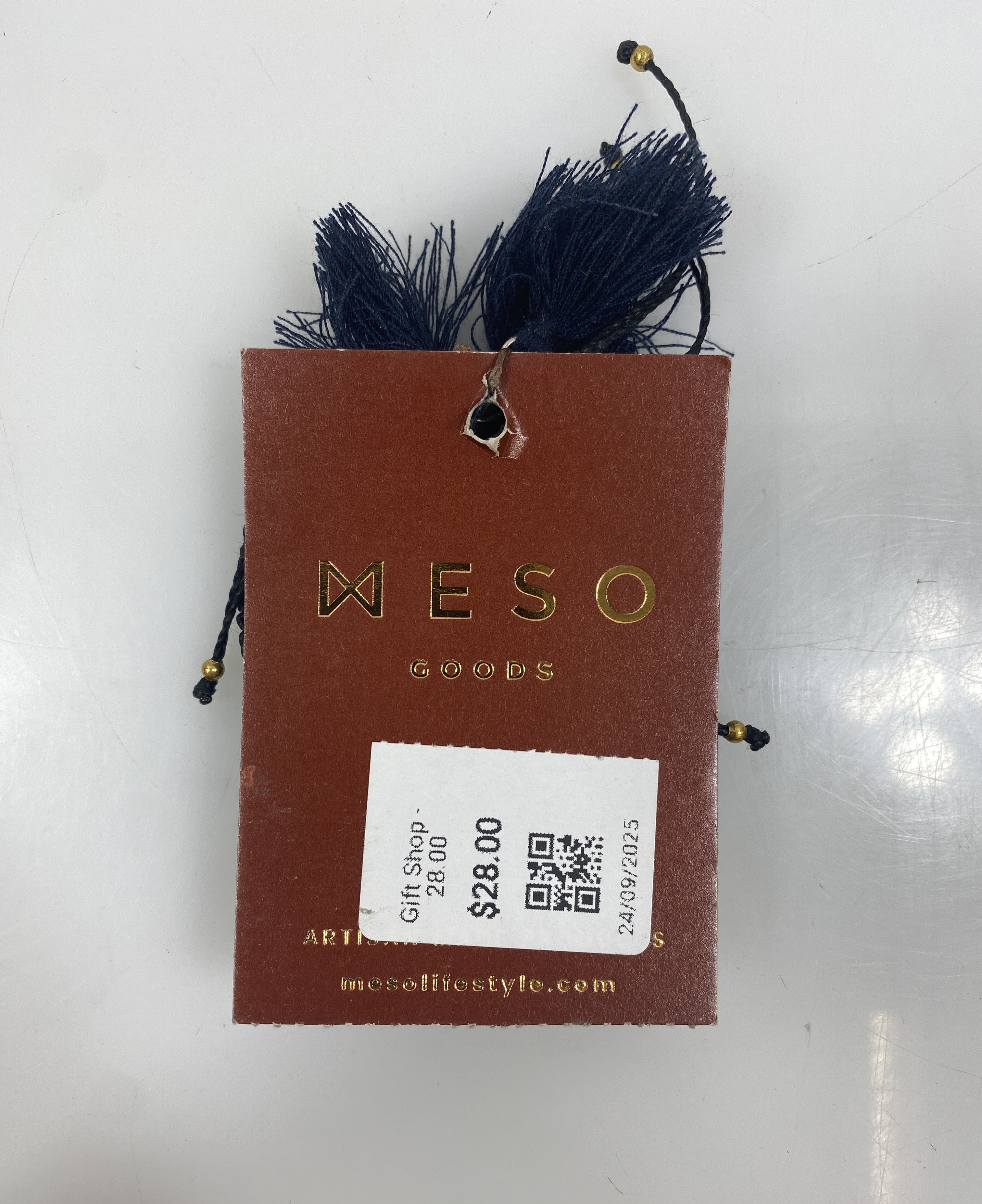 Navy Blue Meso Goods Bracelet Set