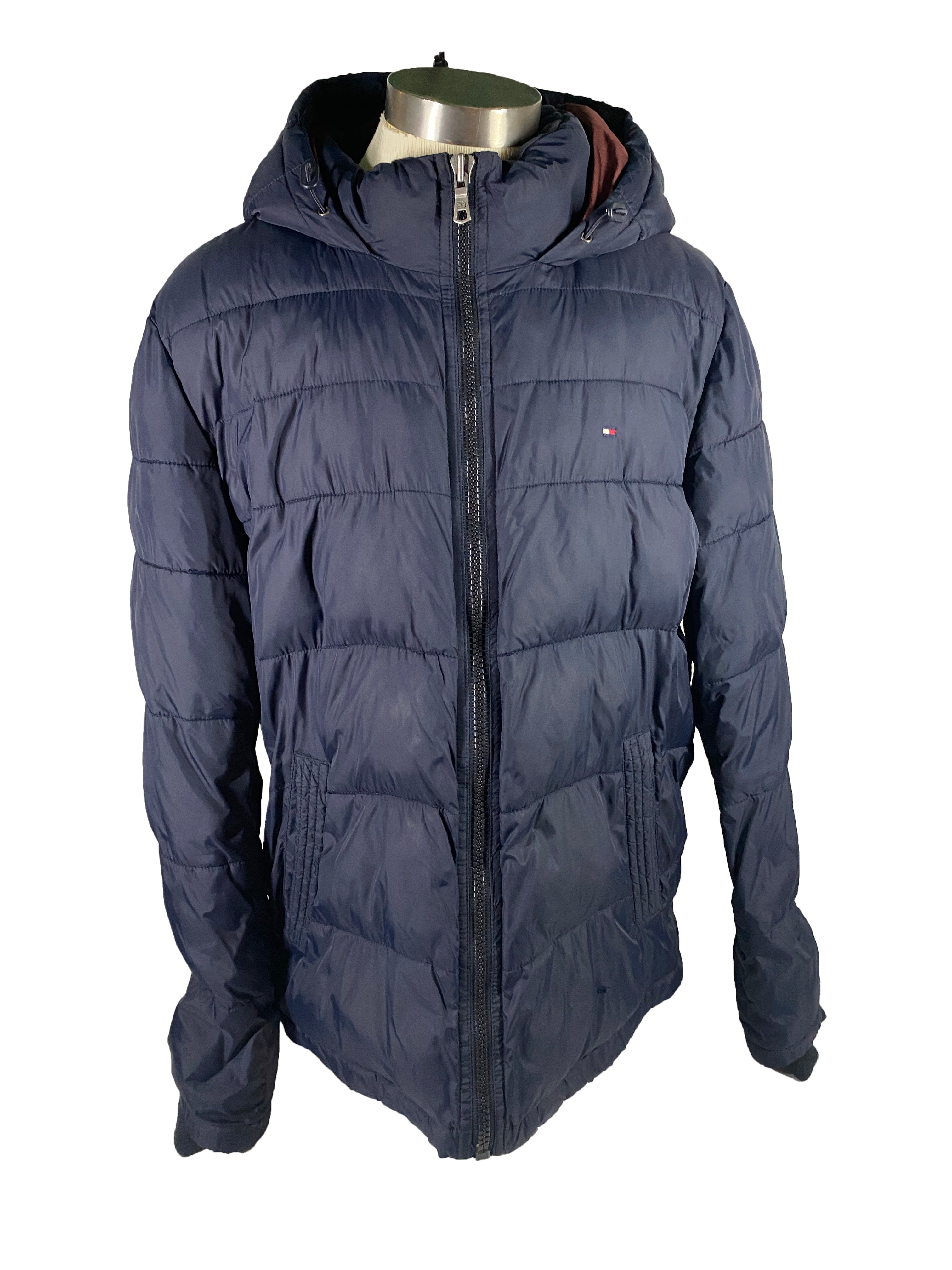 Navy Tommy Hilfiger Coat Men's Size L