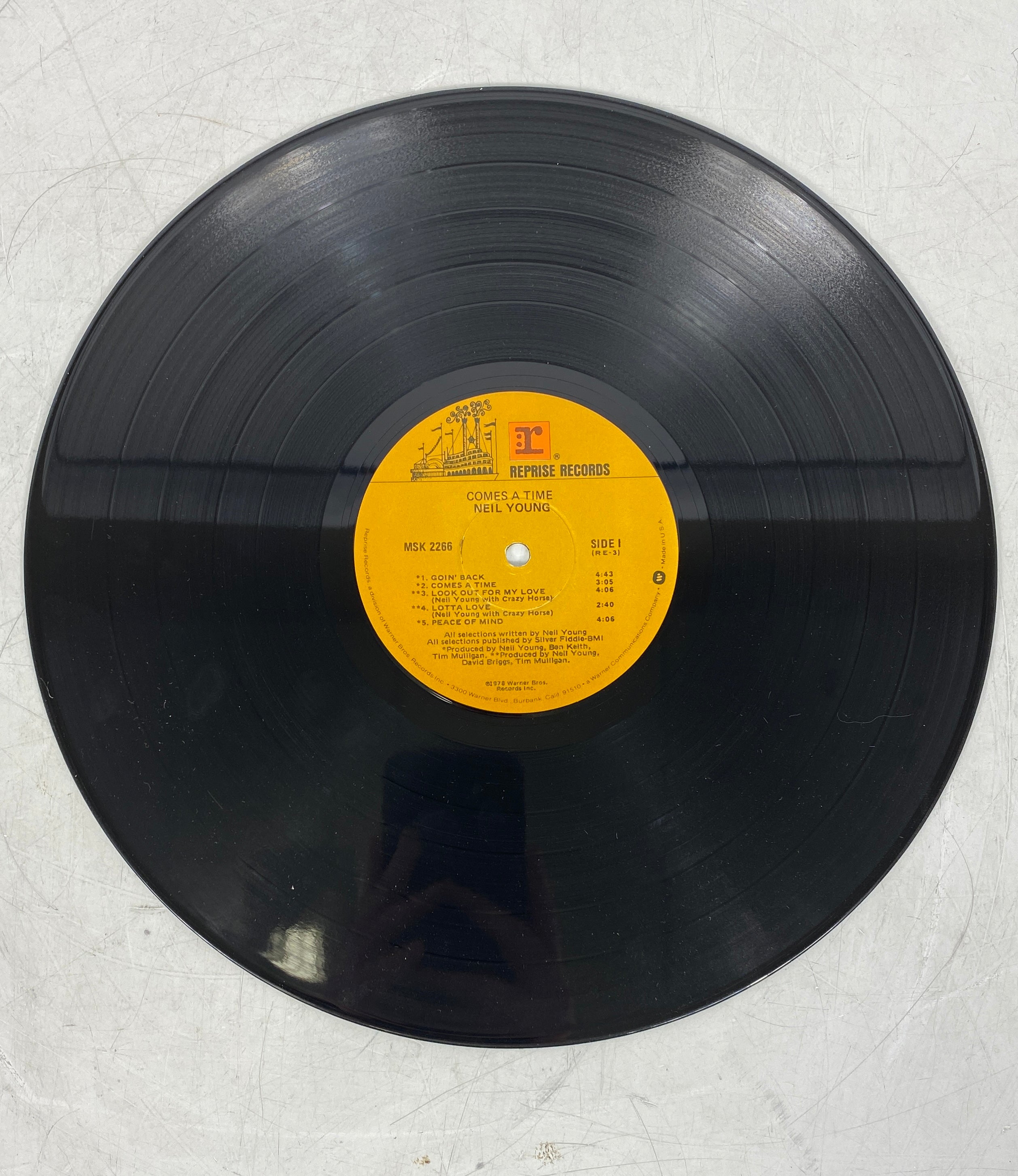 Neil Young Comes a Time (1978) Vinyl Record