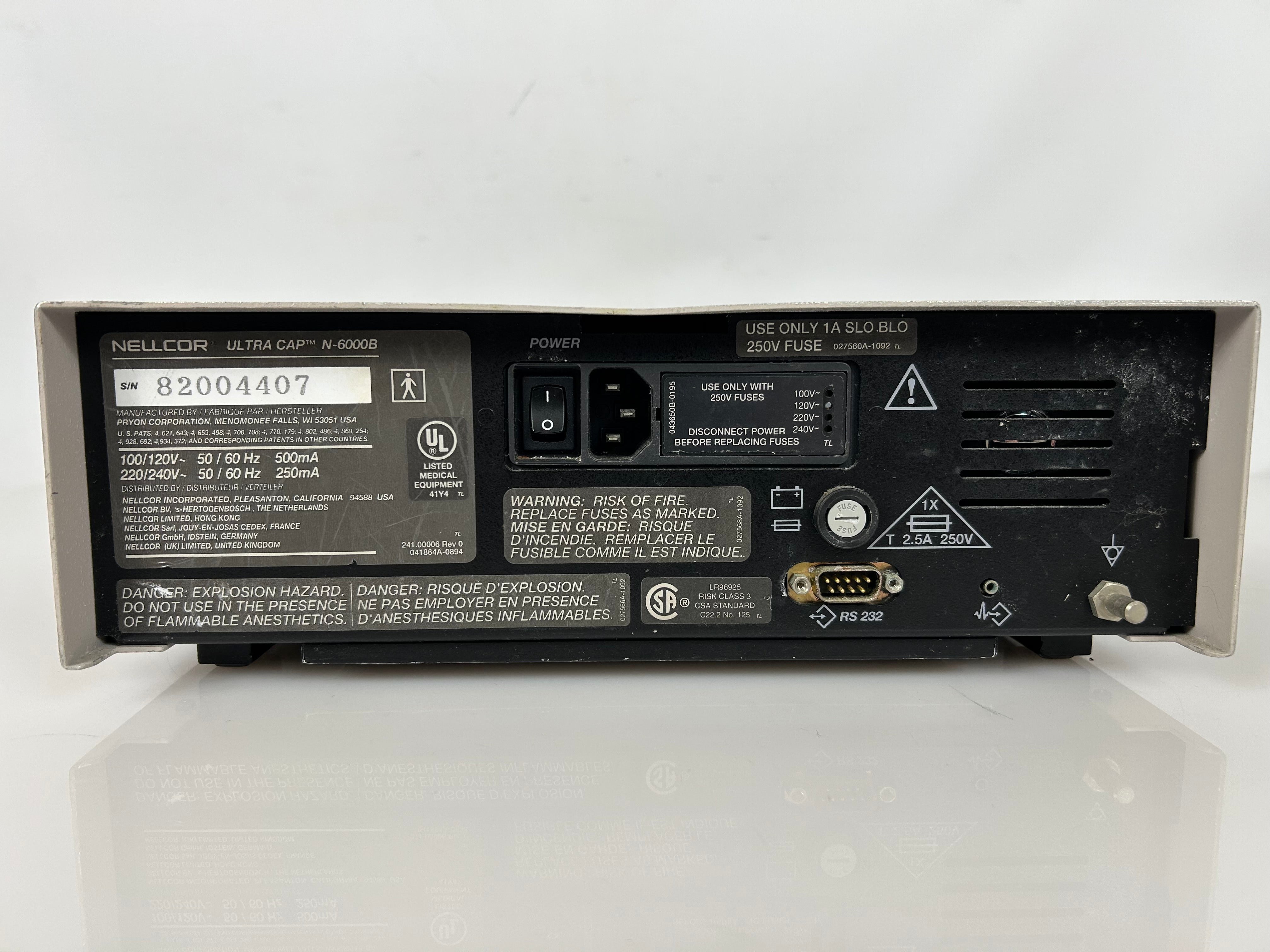 Nellcor UltraCap N-6000