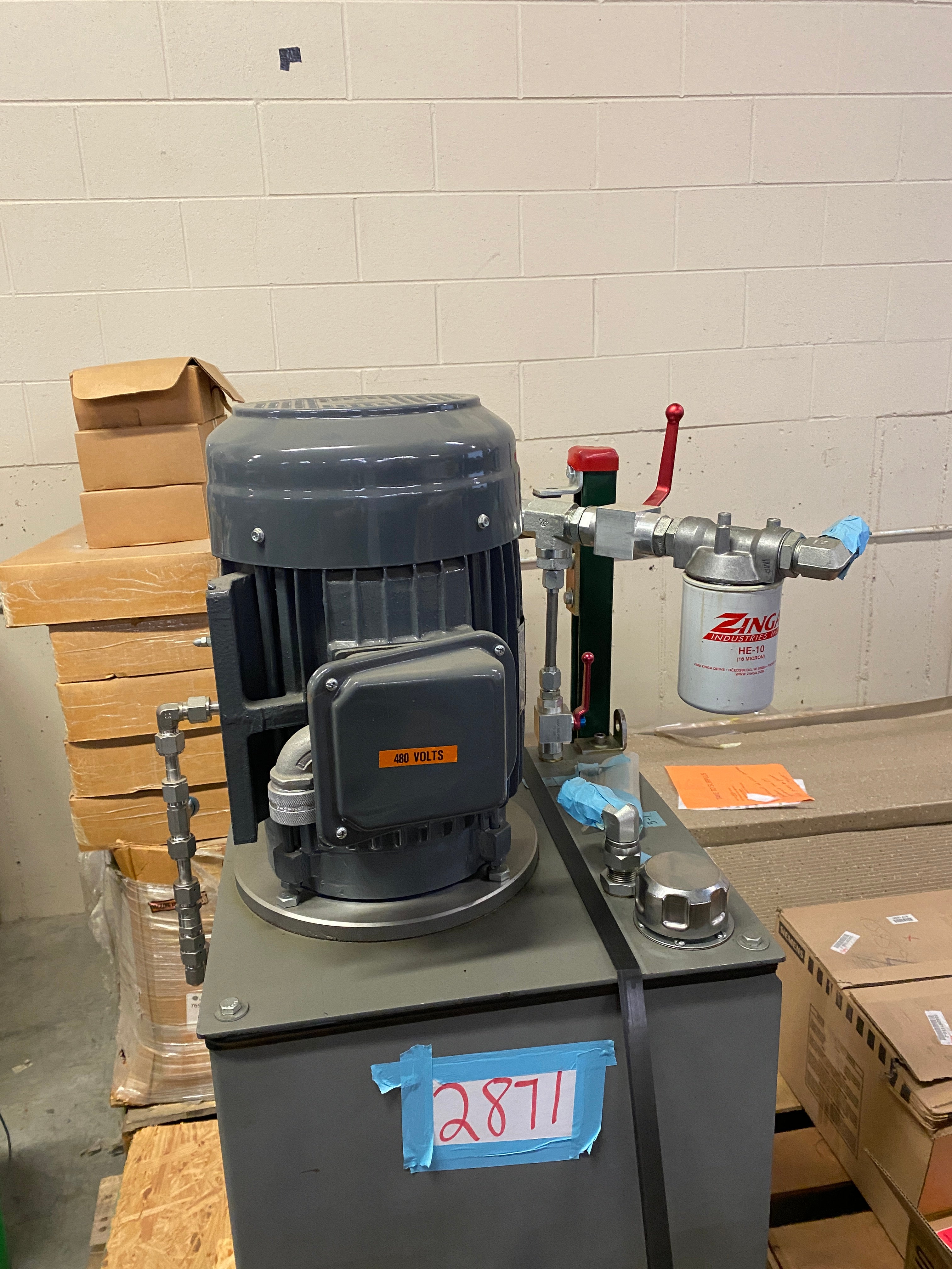NEMA Premium Motor Hydraulic Pump Unit