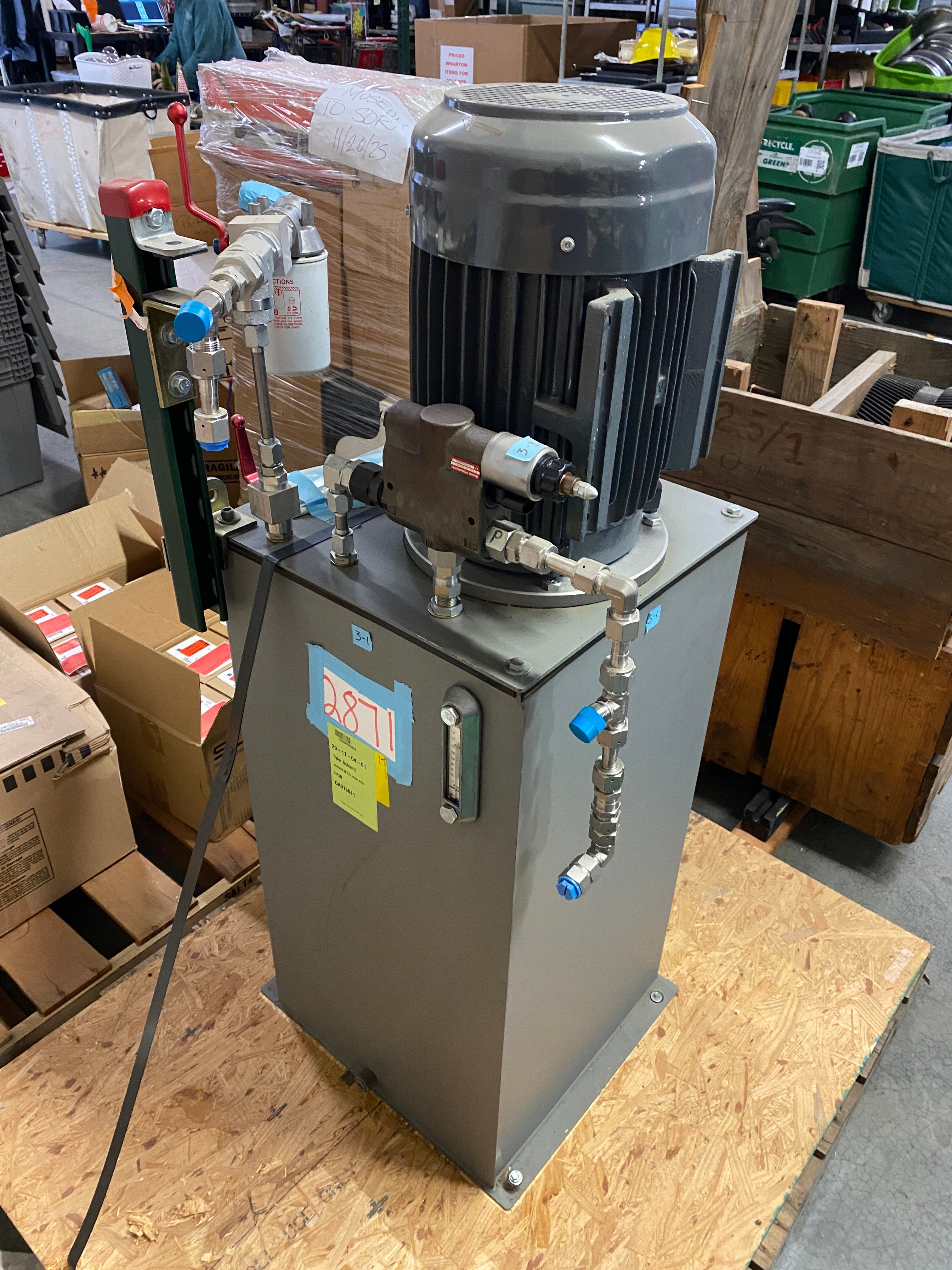 NEMA Premium Motor Hydraulic Pump Unit