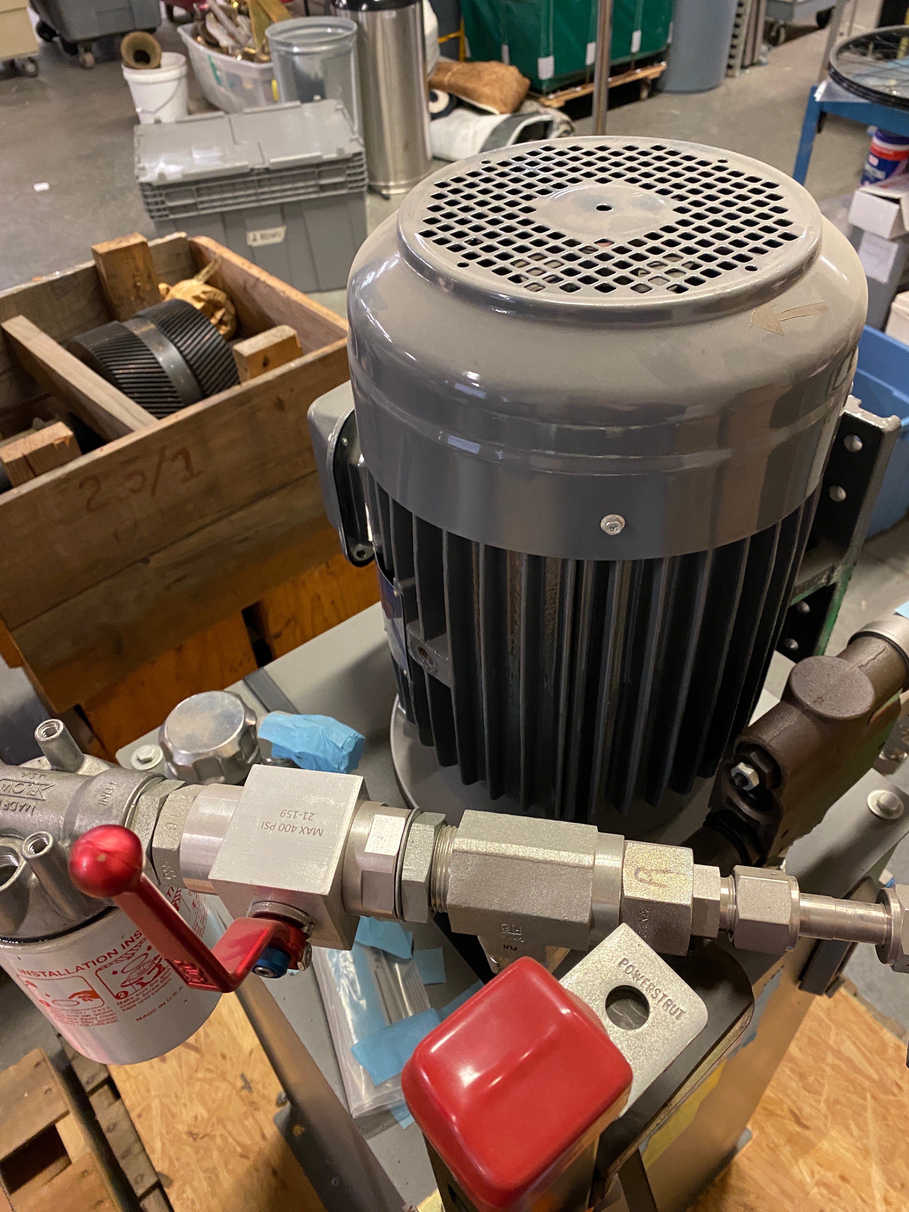 NEMA Premium Motor Hydraulic Pump Unit