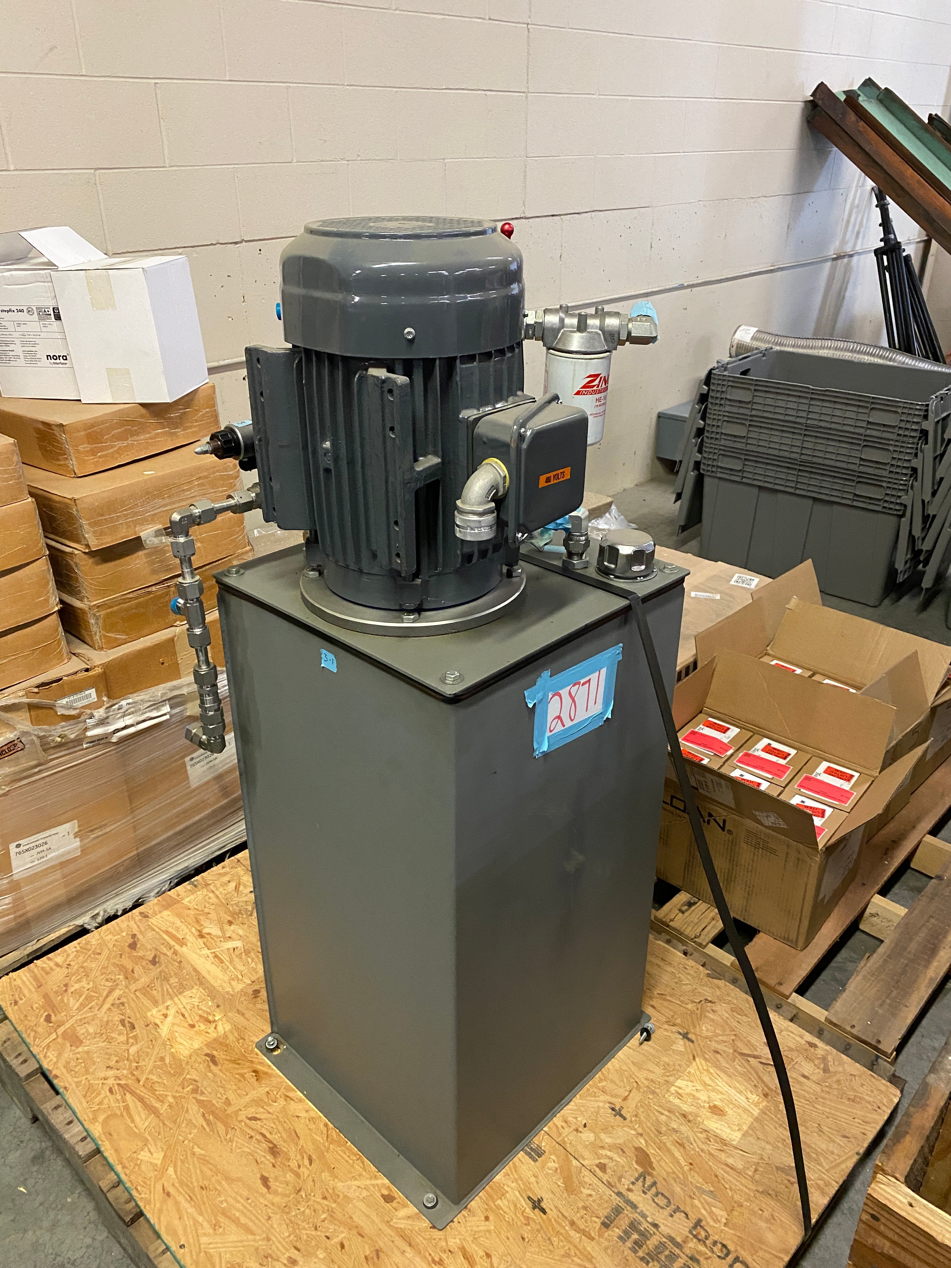 NEMA Premium Motor Hydraulic Pump Unit