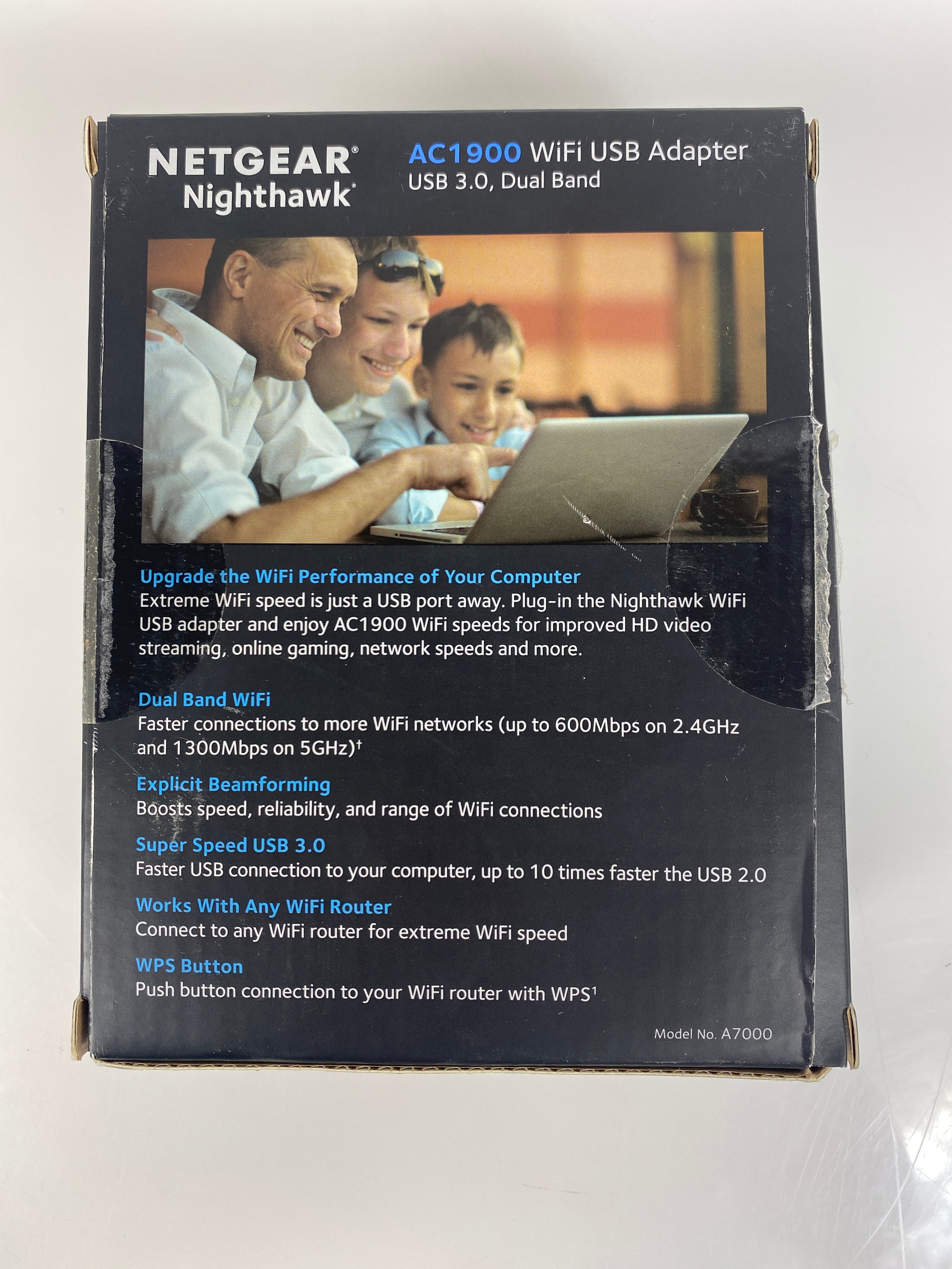 Netgear Nighthawk A7000 WiFi USB 3.0 Dual Band Adapter