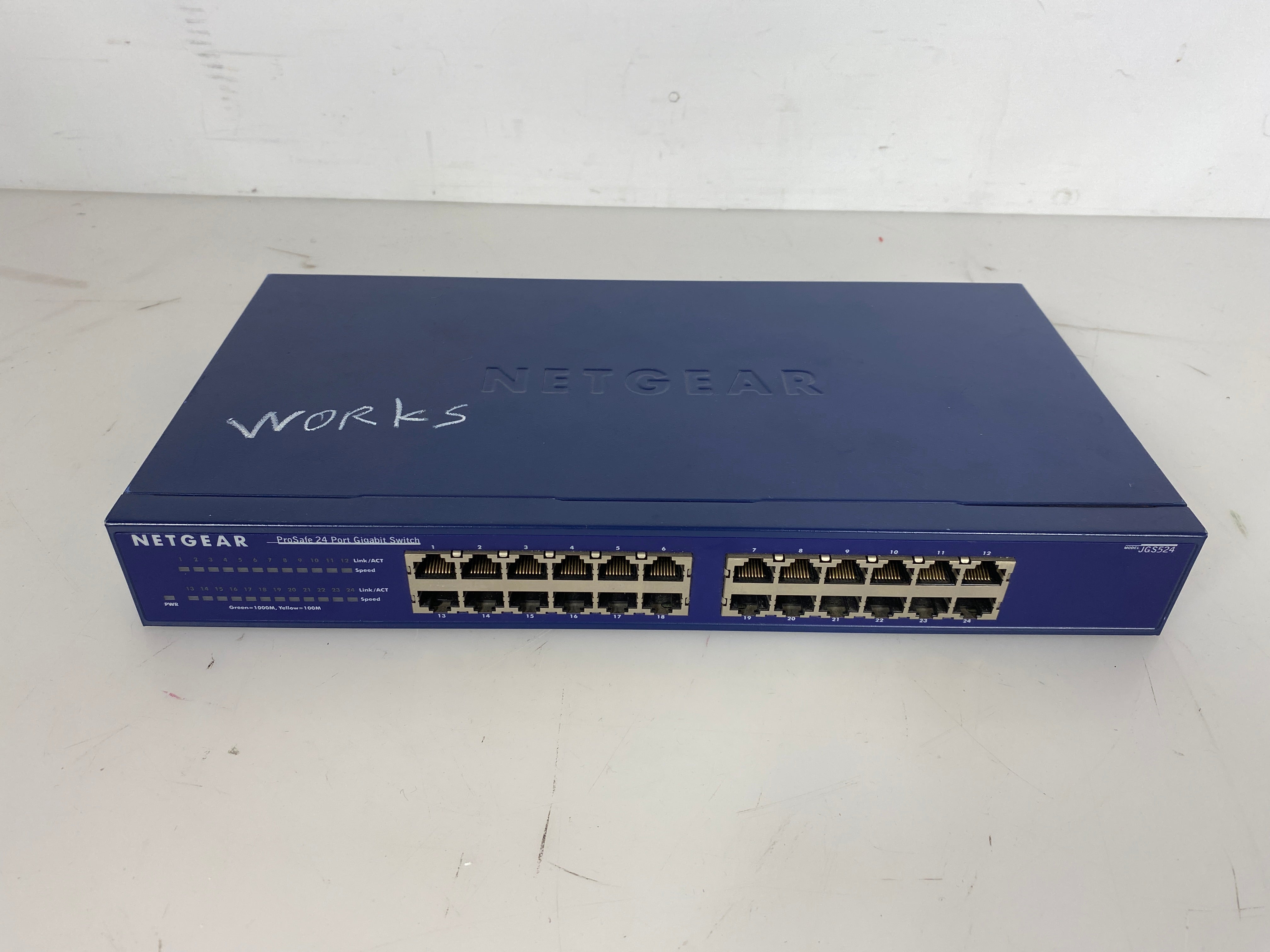 Netgear ProSafe JGS524 24-Port Gigabit Ethernet Switch