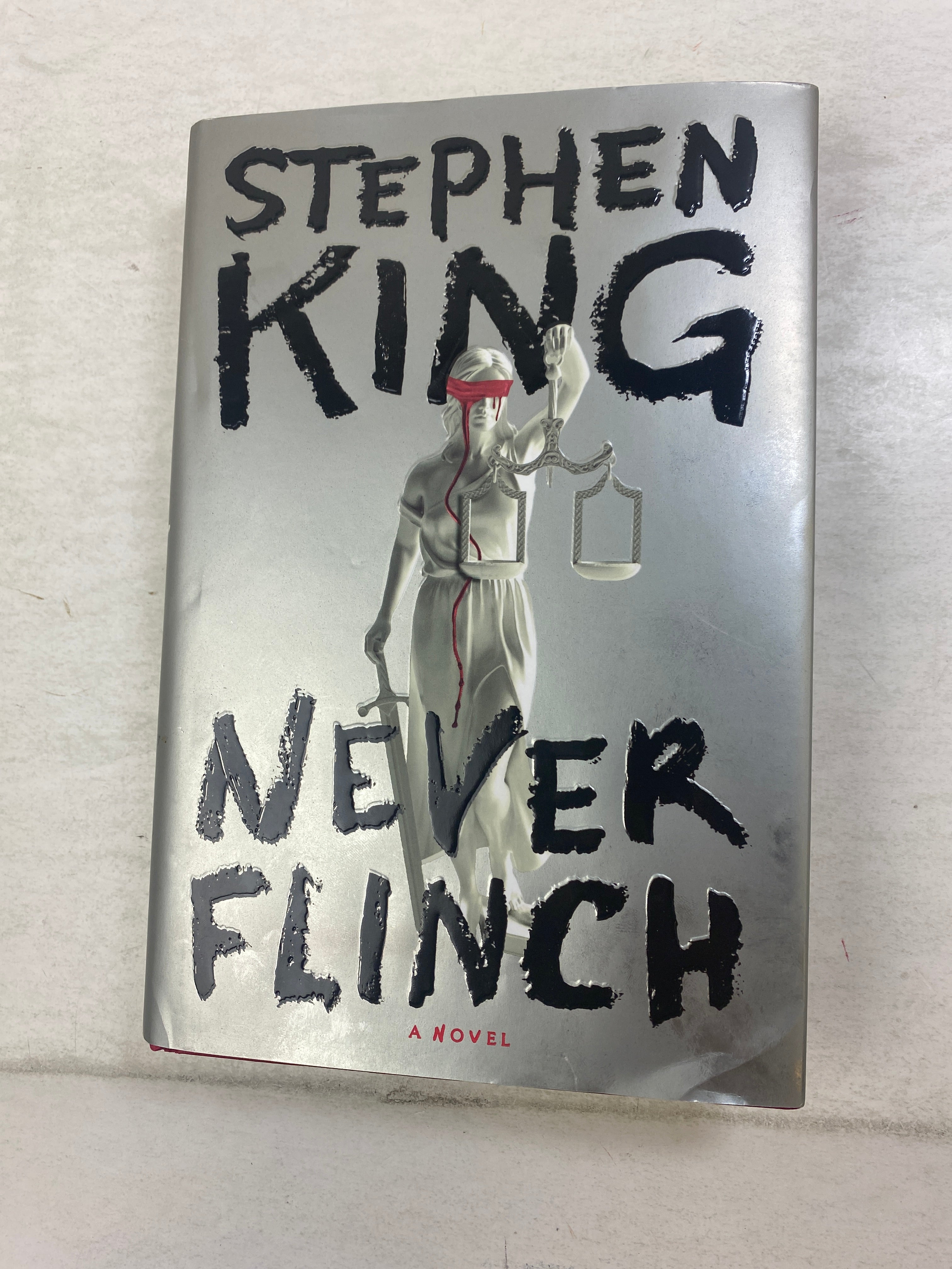Never Flinch by Stephen King HCDJ 2025