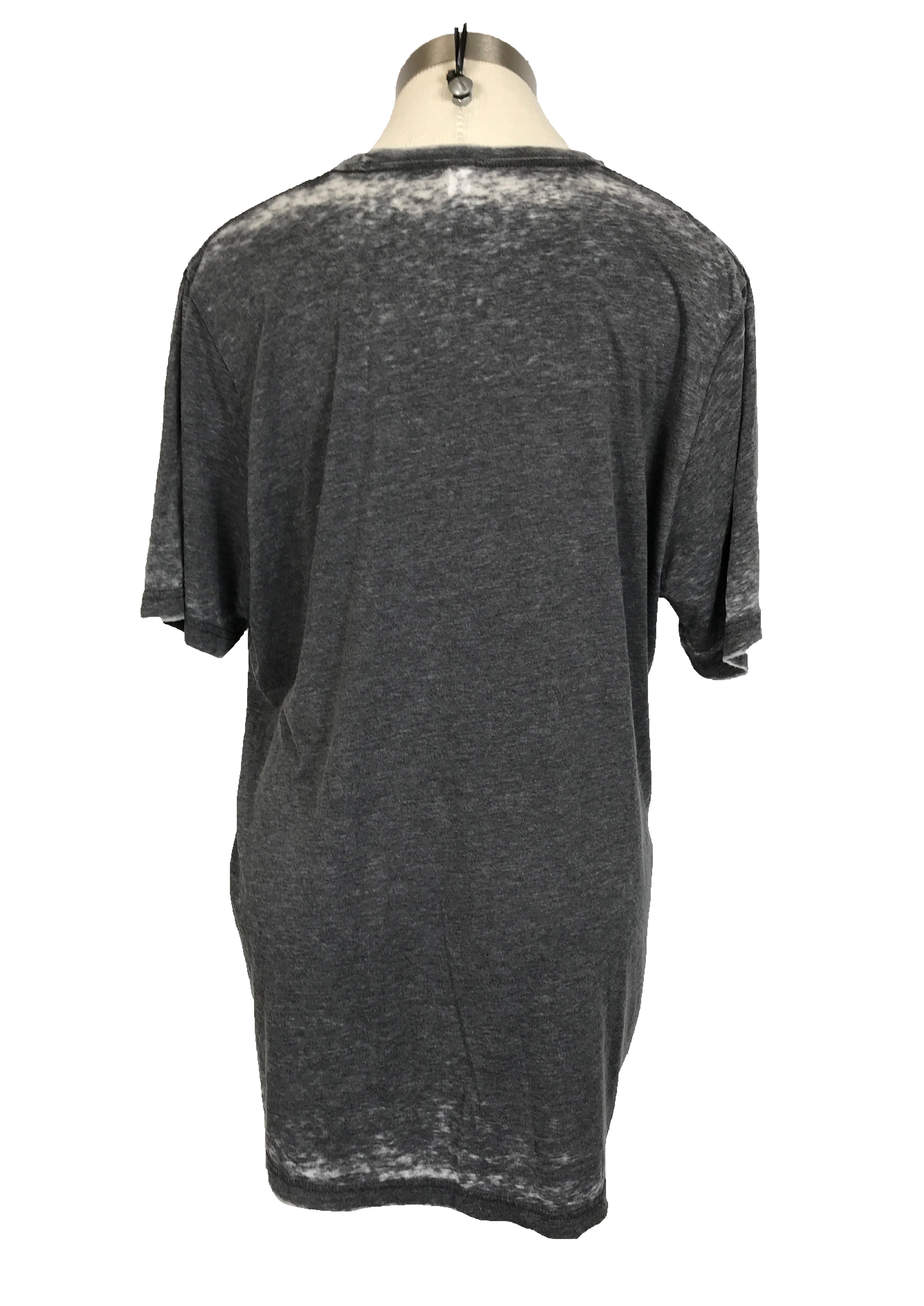 New Gray Distressed MSU Volleyball T-Shirt Women's Size Large