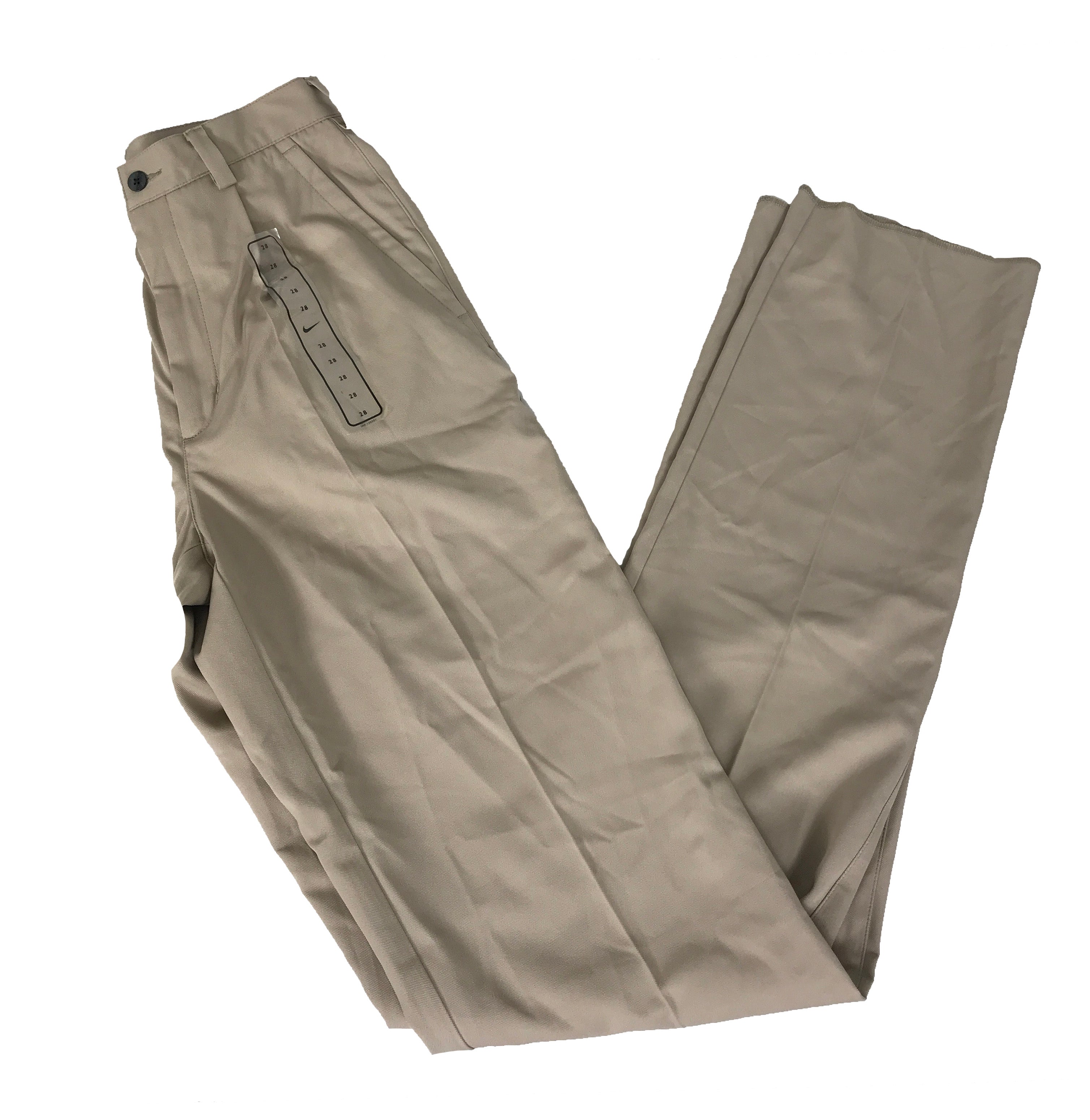 New Nike Pleated Golf Khaki Pants Men's Size 28