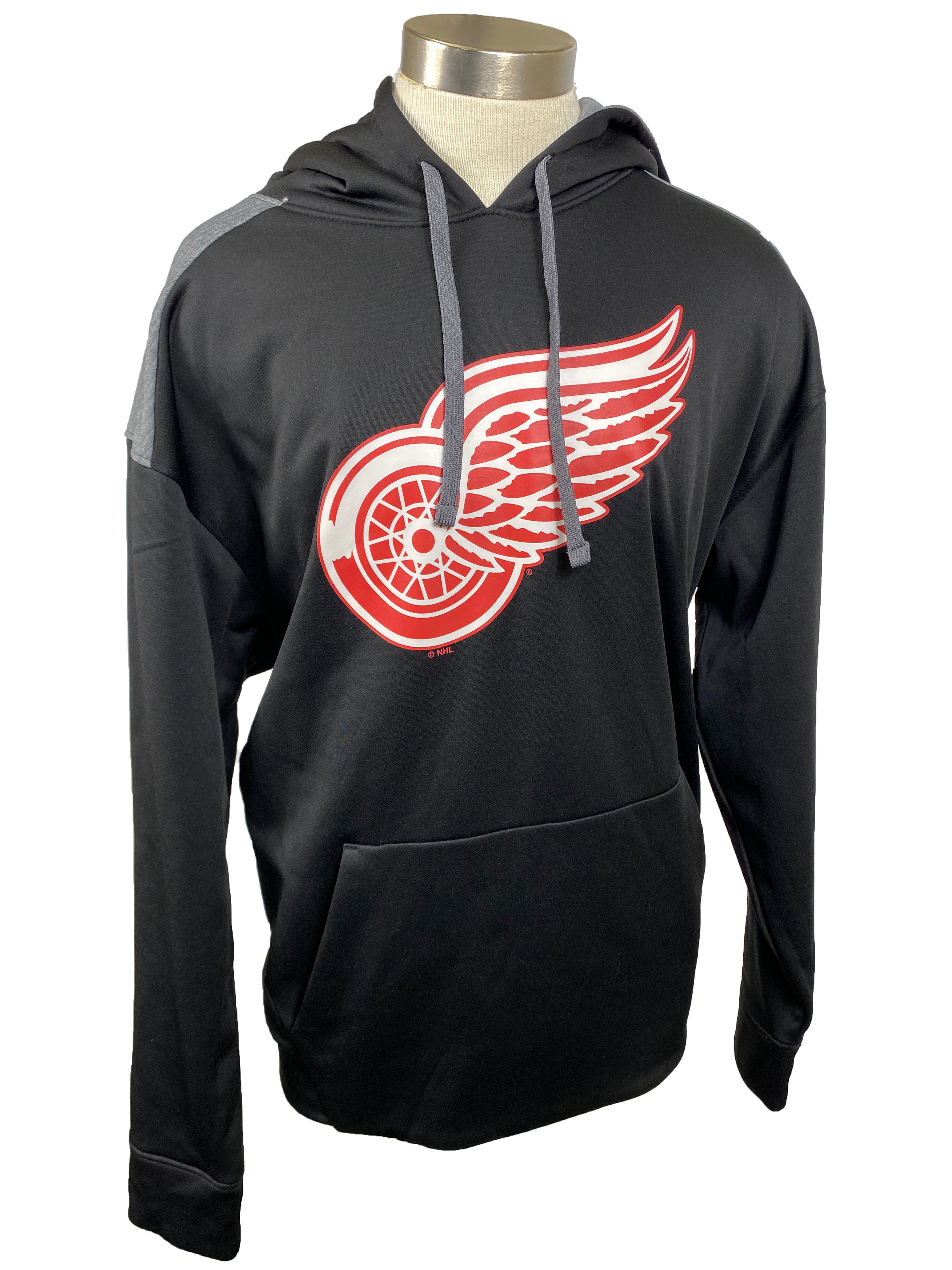NHL Black Detroit Red Wings Sweatshirt Unisex Size XL