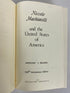Niccolo Machiavelli and the USA by Anthony Pansini 1969 Ex-Library HC