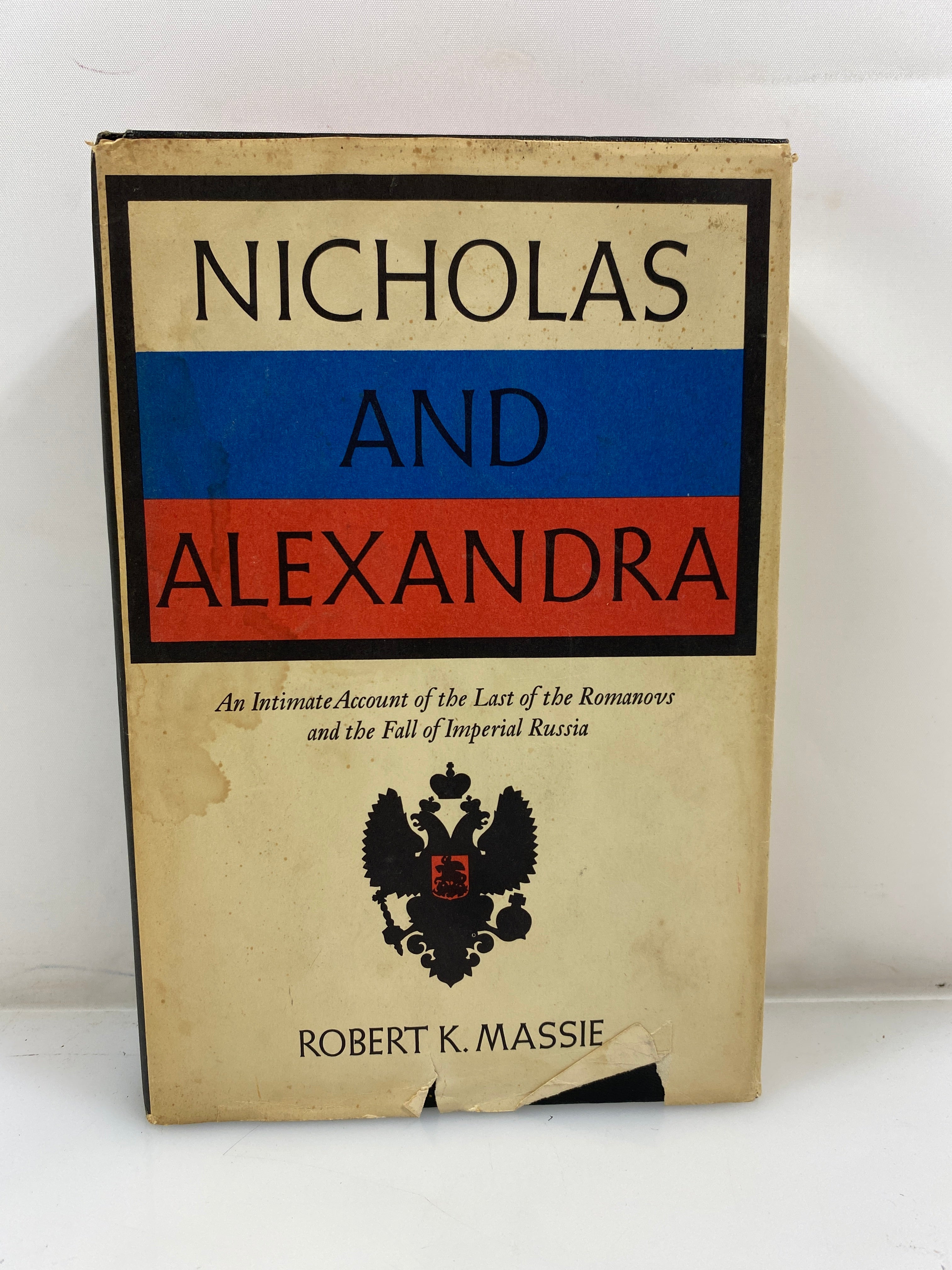Nicholas and Alexandra by Massie 1967 HCDJ